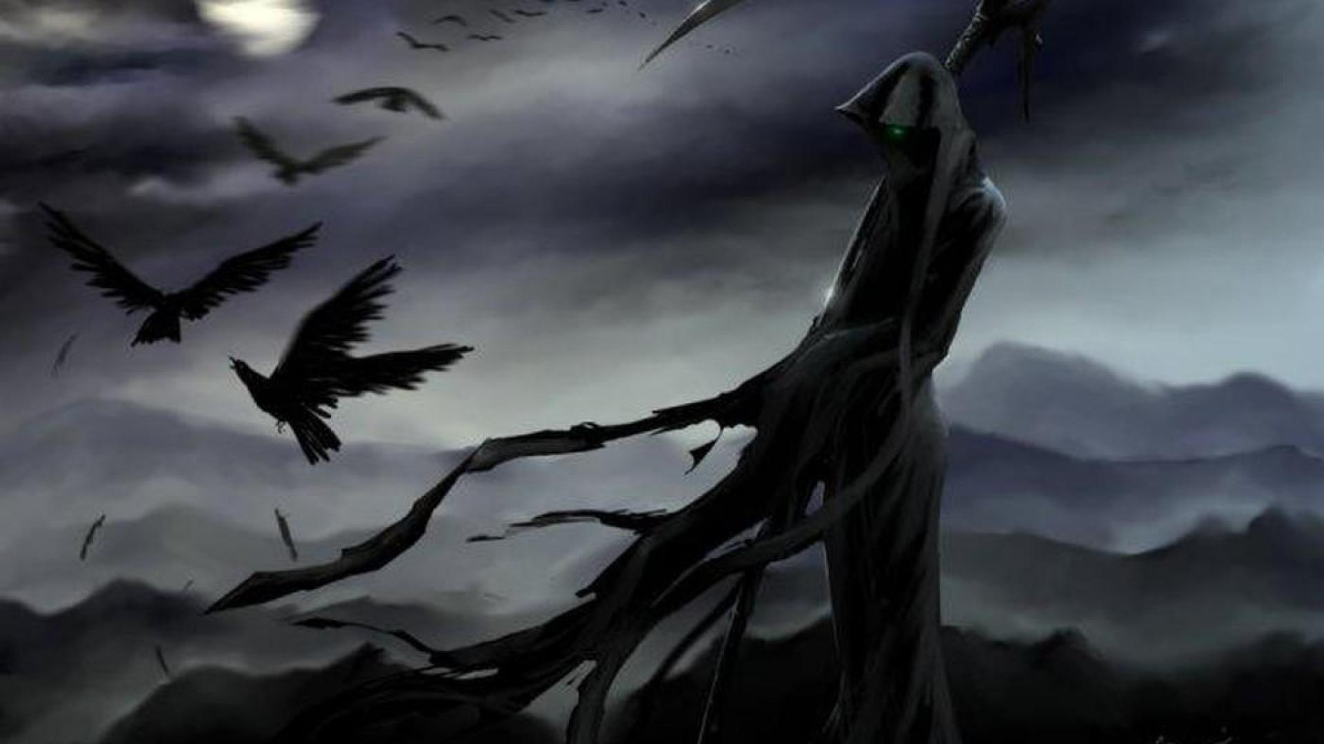 HD wallpaper Crow Dark fantasy goth Gothic Magic raven  Wallpaper  Flare