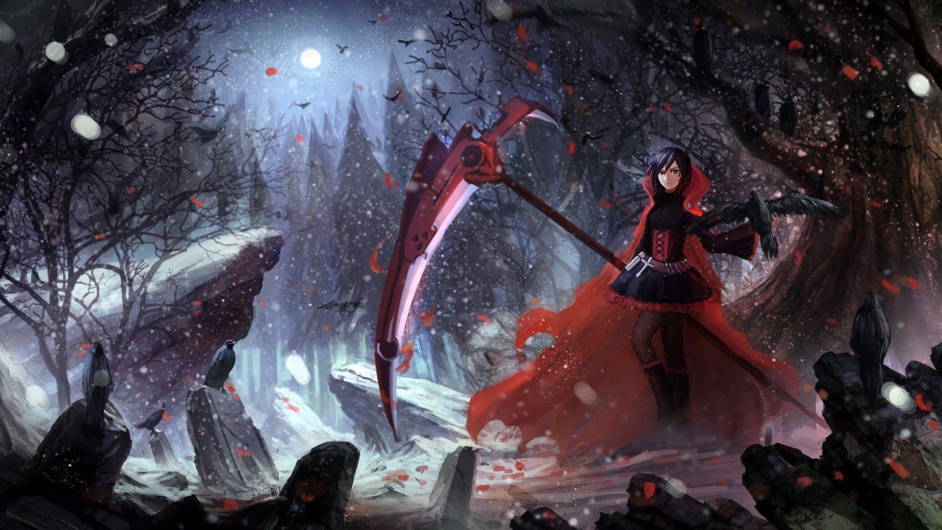 Ruby Rose forest HD Wallpaper. Background Imagex1080