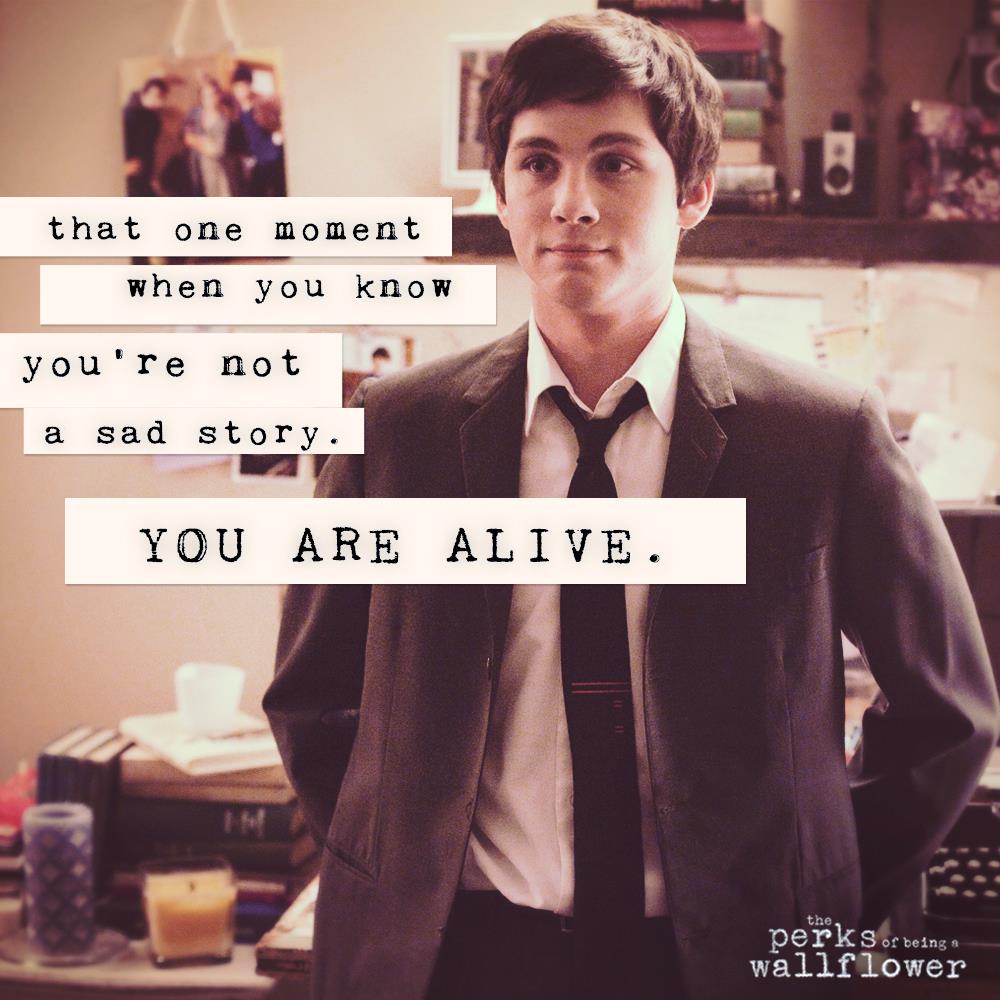 The Perks of Being a Wallflower. Charlie is so my twin, I felt