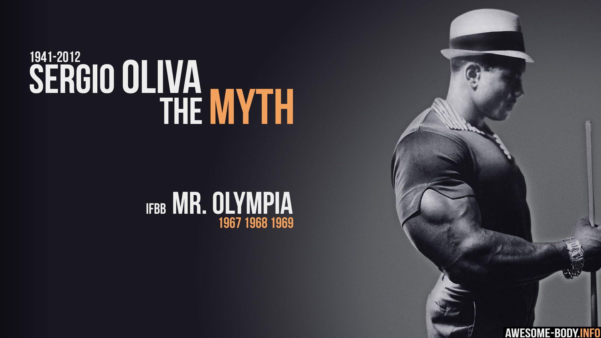 Sergio Oliva poster. The Myth. Bodybuilding HD wallpaper