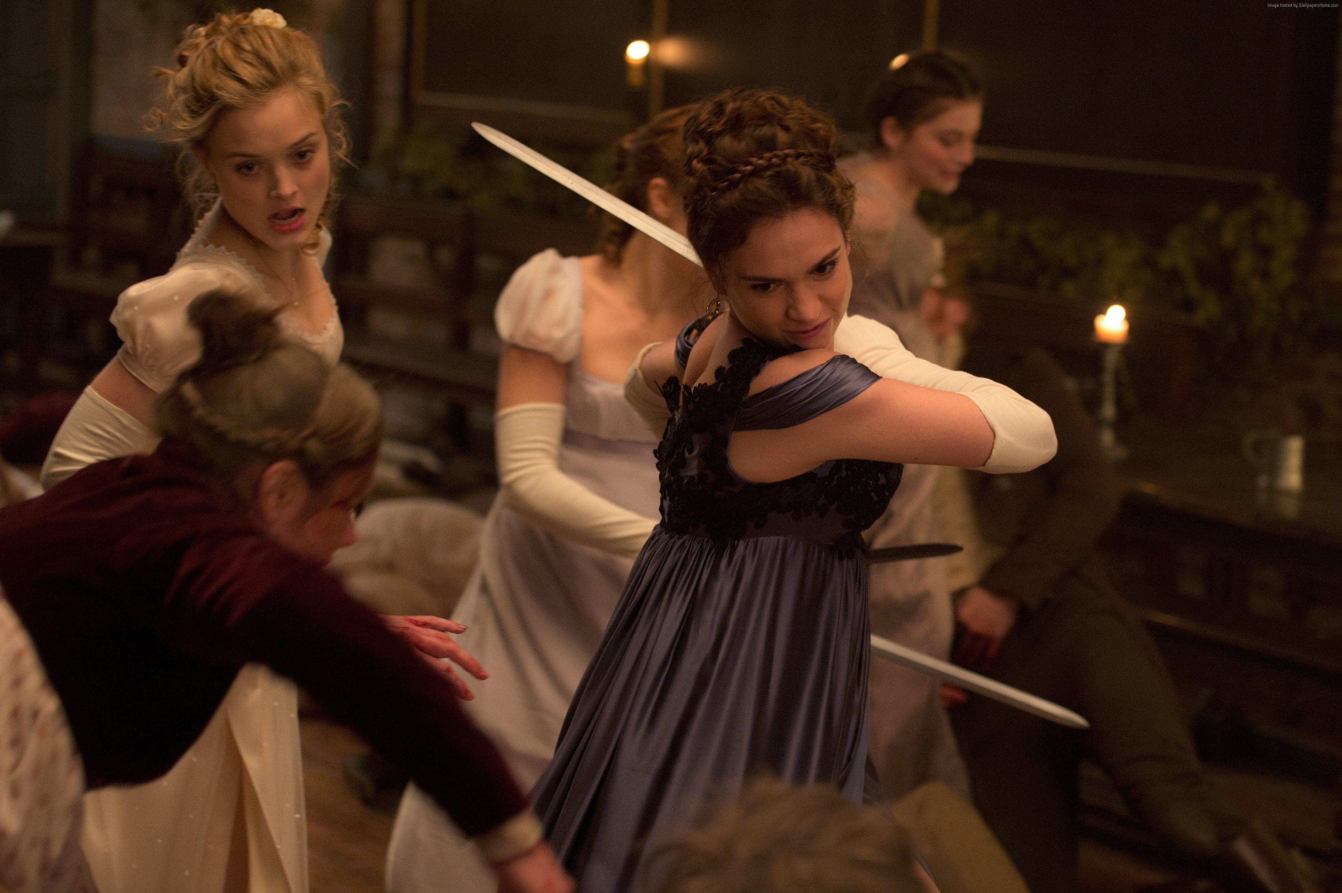 Pride and Prejudice and Zombies Movie Wallpaper