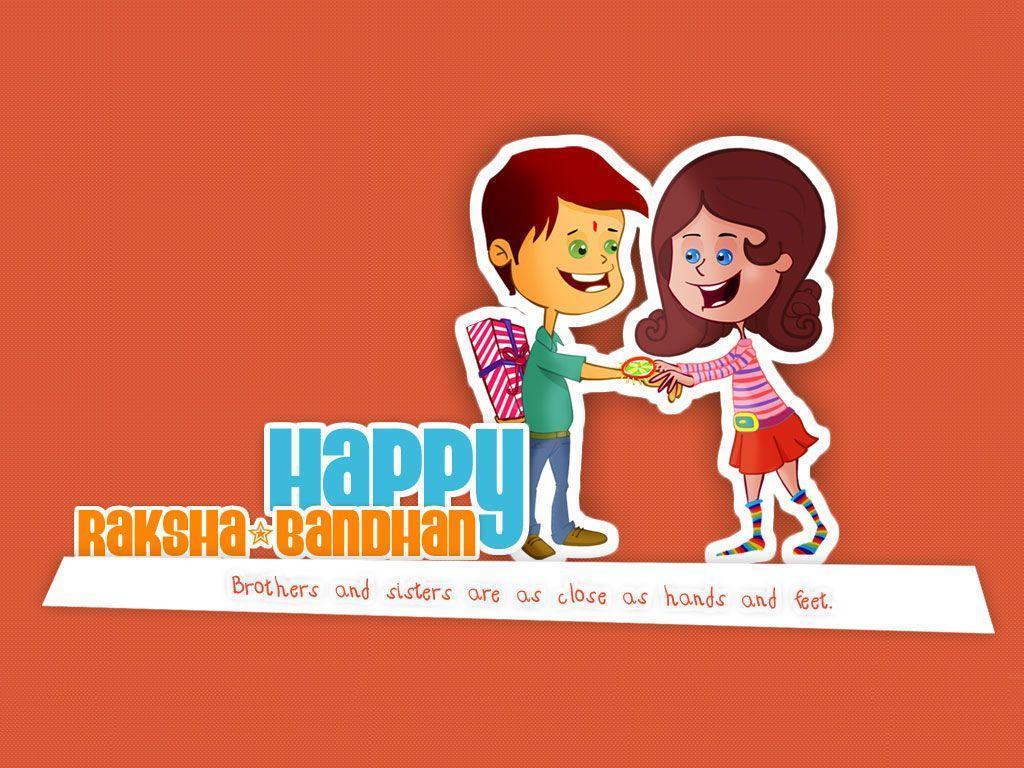 Best Raksha Bandhan 2015 Image HD 3D Wallpaper with Brothers