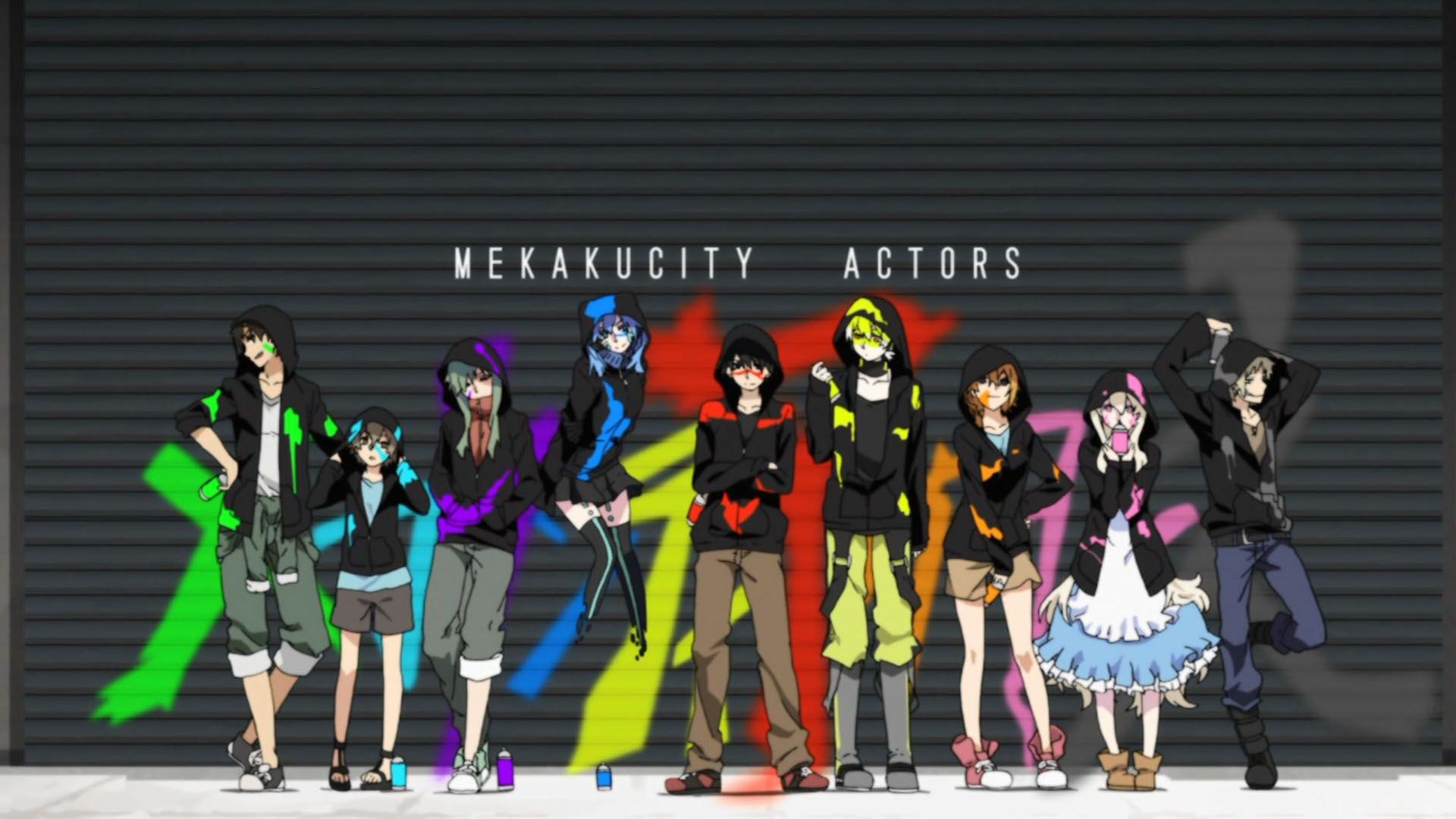 Mekaku city actors wallpaper, 5905x3543, 681602