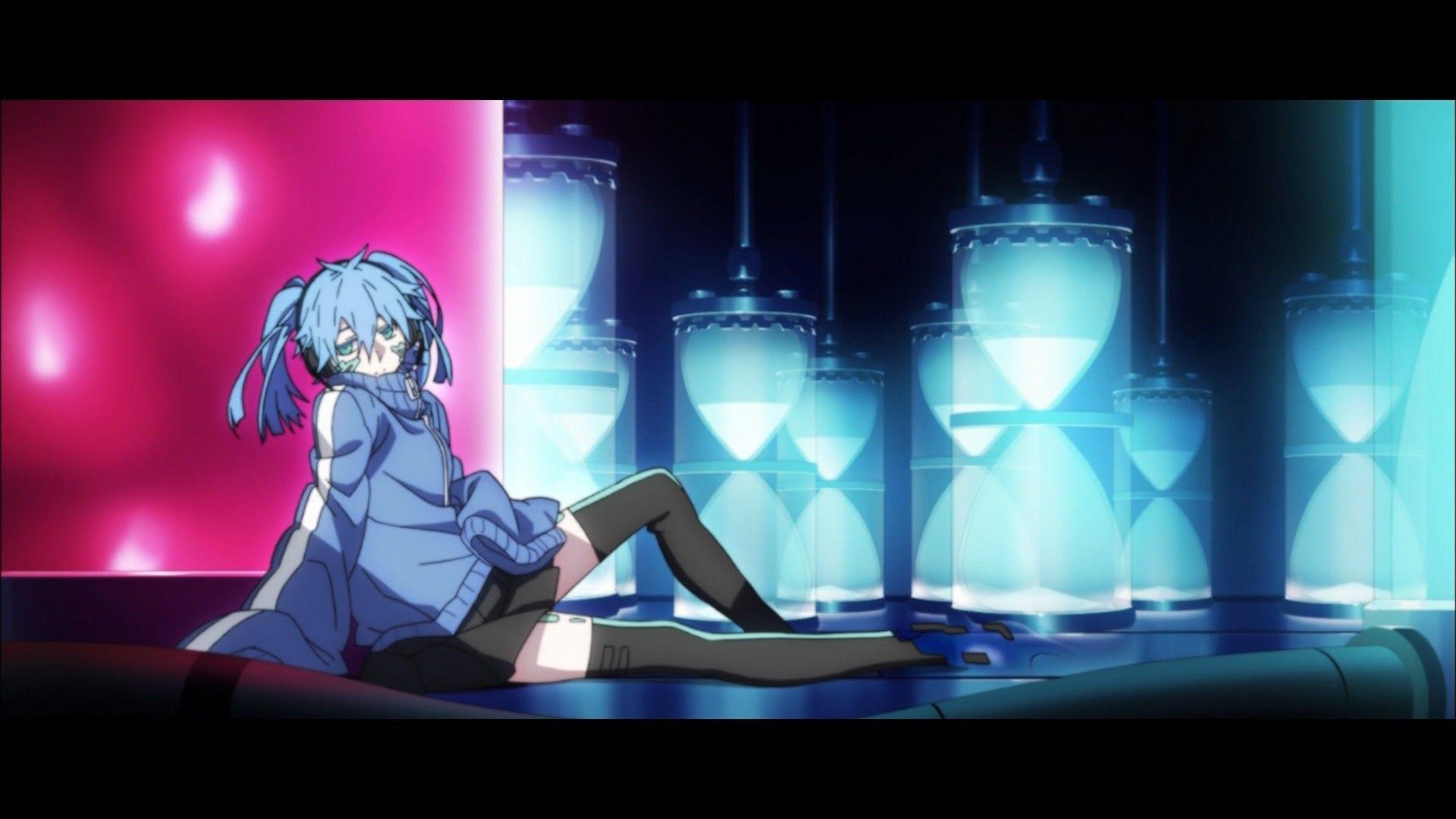 Ene on Mekakucity Actors Anime Wallpaper. Mekaku City Actors