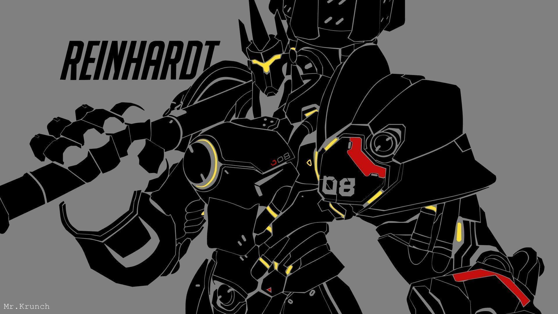 Reinhardt (Overwatch) HD Wallpaper
