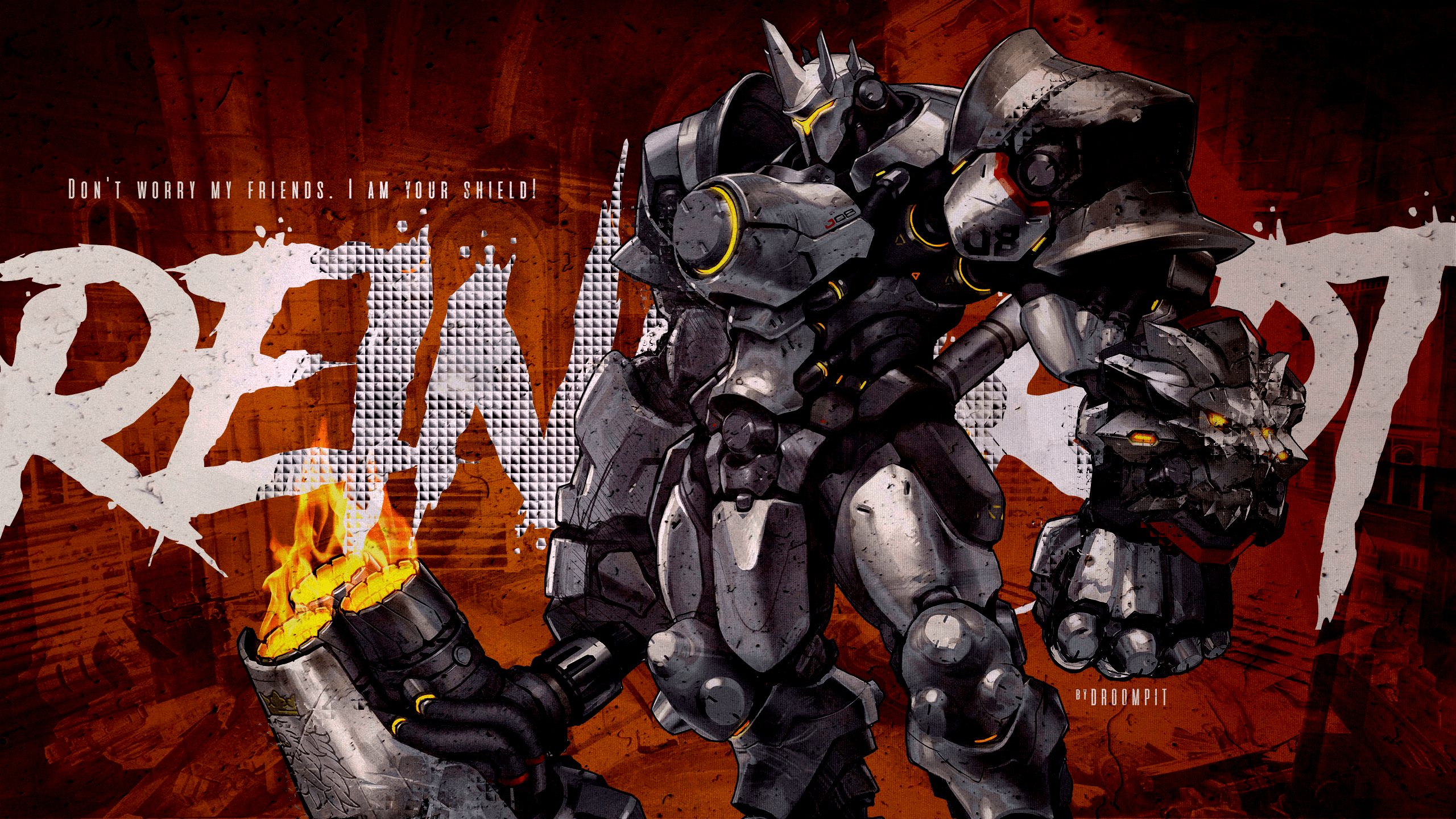 Reinhardt (Overwatch) HD Wallpaper. Background