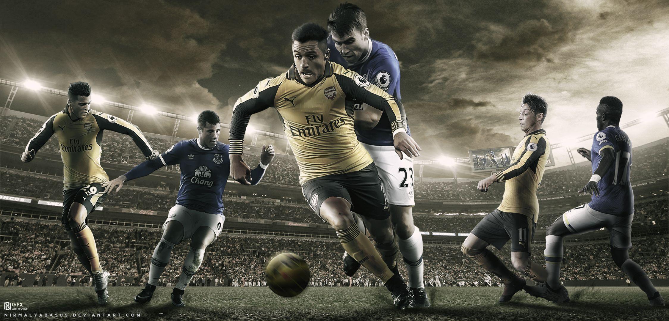 Arsenal FC vs Everton FC Wallpaper
