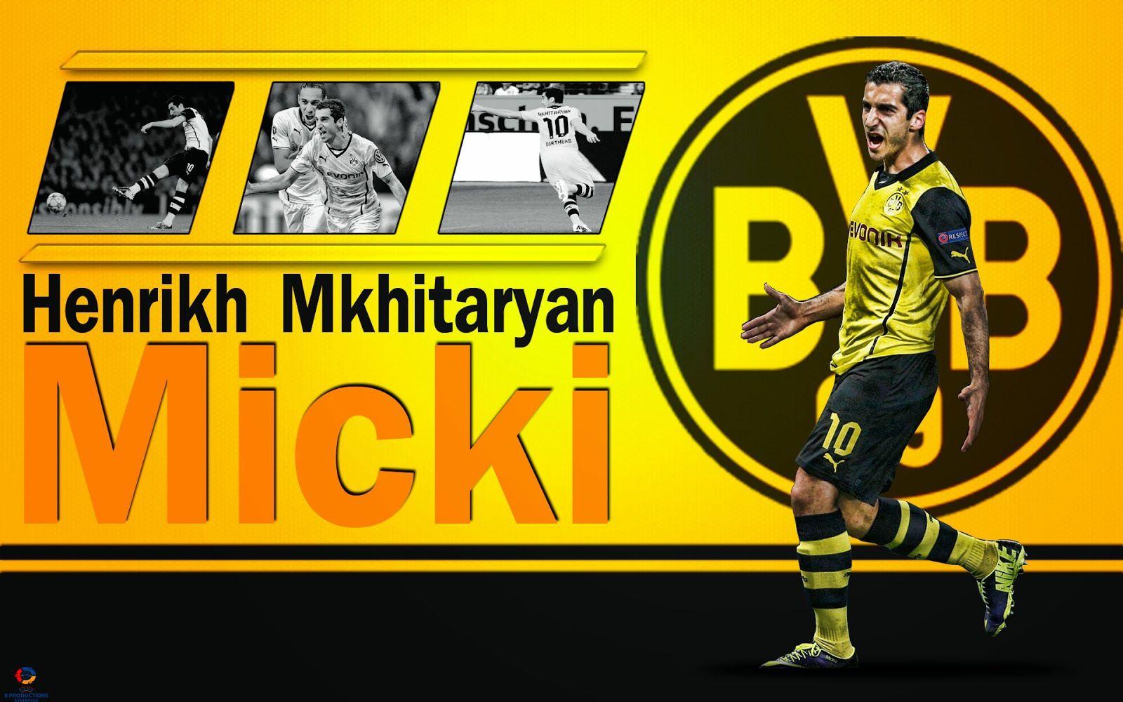 Henrikh Mkhitaryan Football Wallpaper, Background and Picture