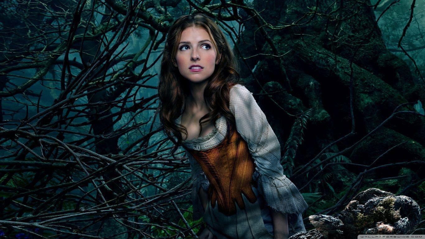 Into the Woods Anna Kendrick as Cinderella HD desktop wallpaper