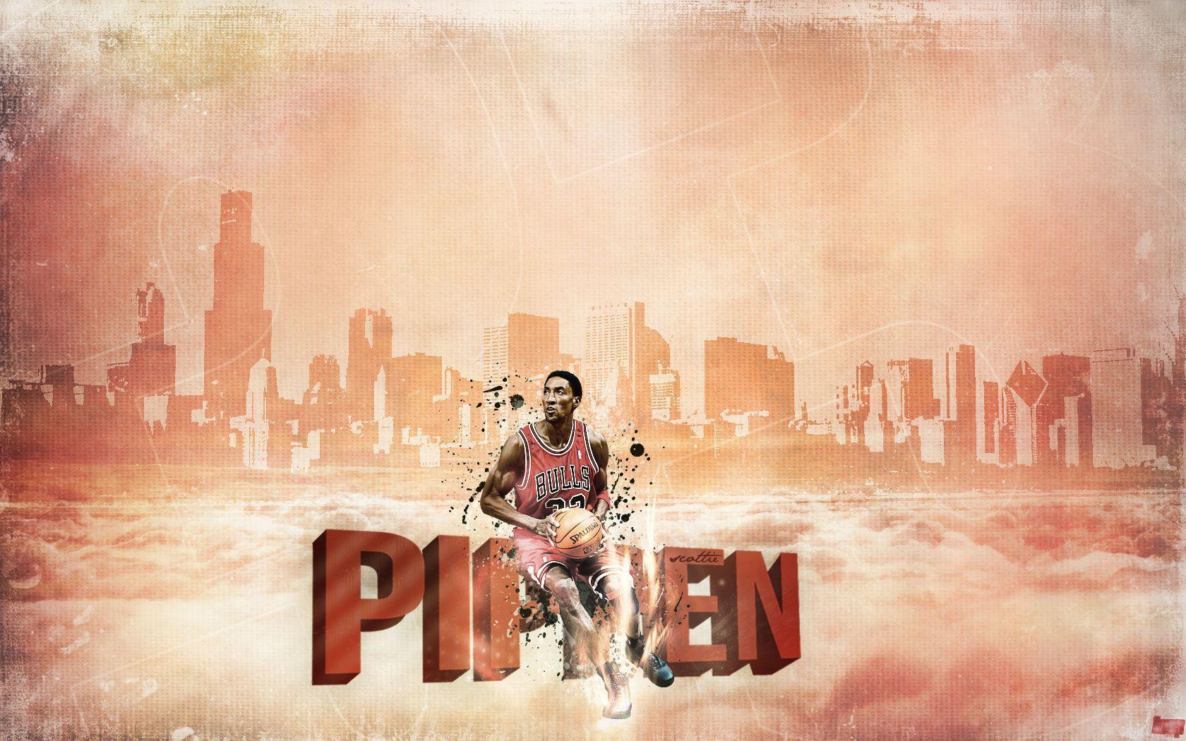 Scottie Pippen Wallpaper. Basketball Wallpaper at