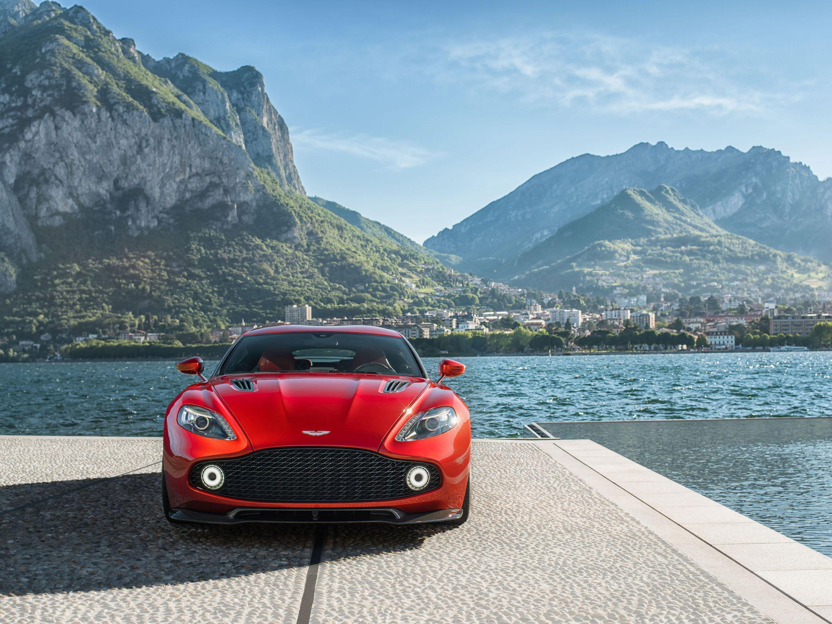 Wallpaper Aston Martin, Vanquish Zagato, Beautiful Car, 4K
