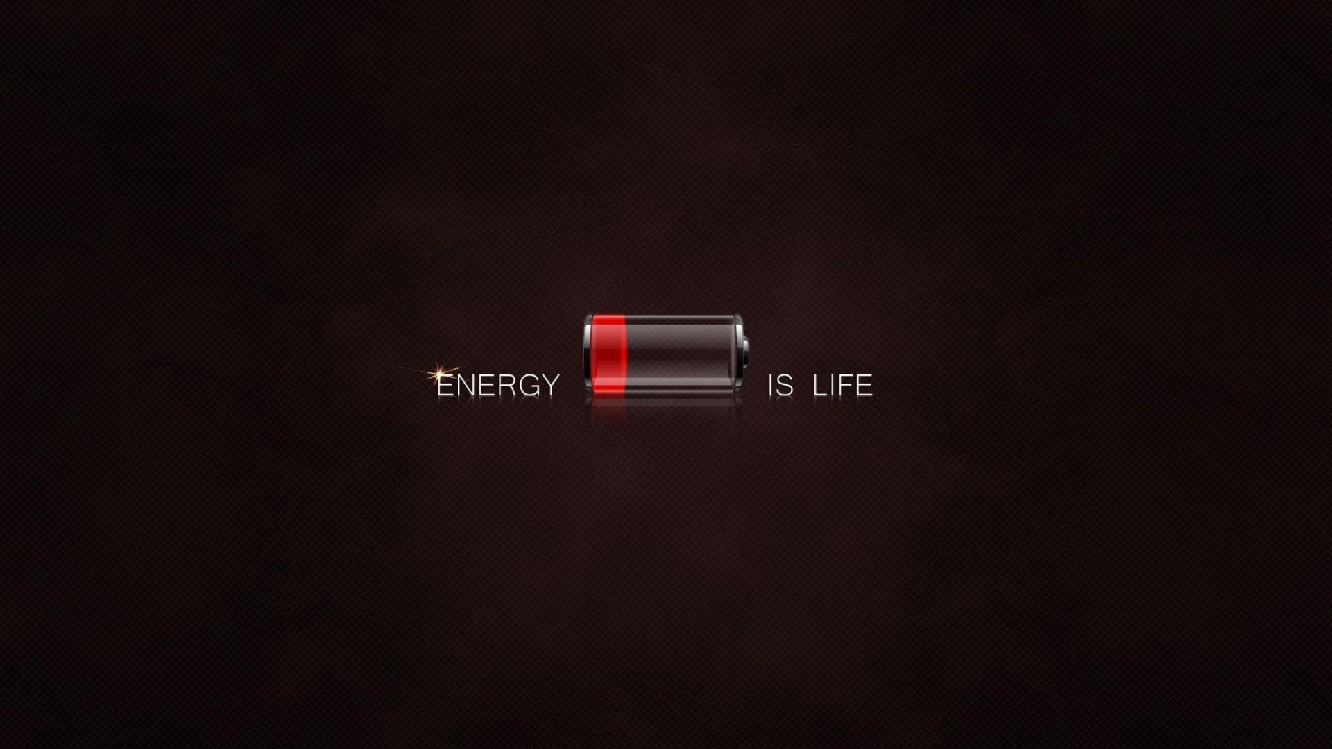 3D Life Like A Battery Wallpaper. HD 3D and Abstract Wallpaper