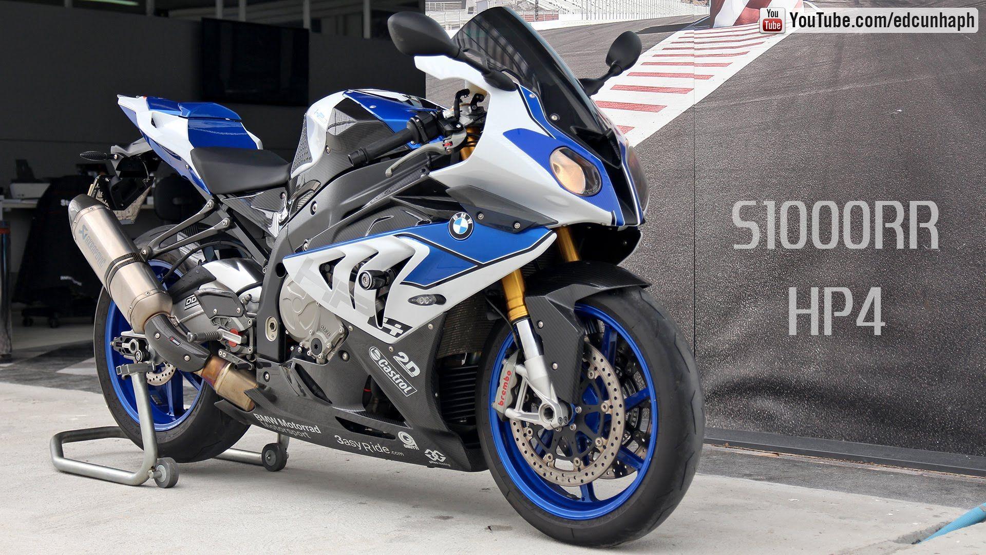 BMW S1000RR HP4 Competition- Akrapovic Sound & Details Bikers