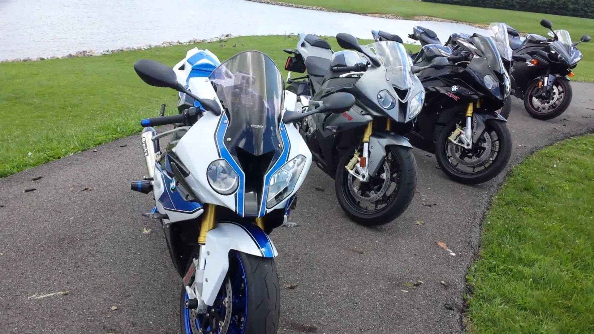 BMW HP S1000RR, zx10r, R1: on a country ride