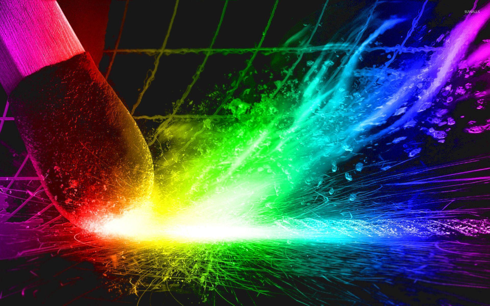 Colorful match sparks wallpaper wallpaper