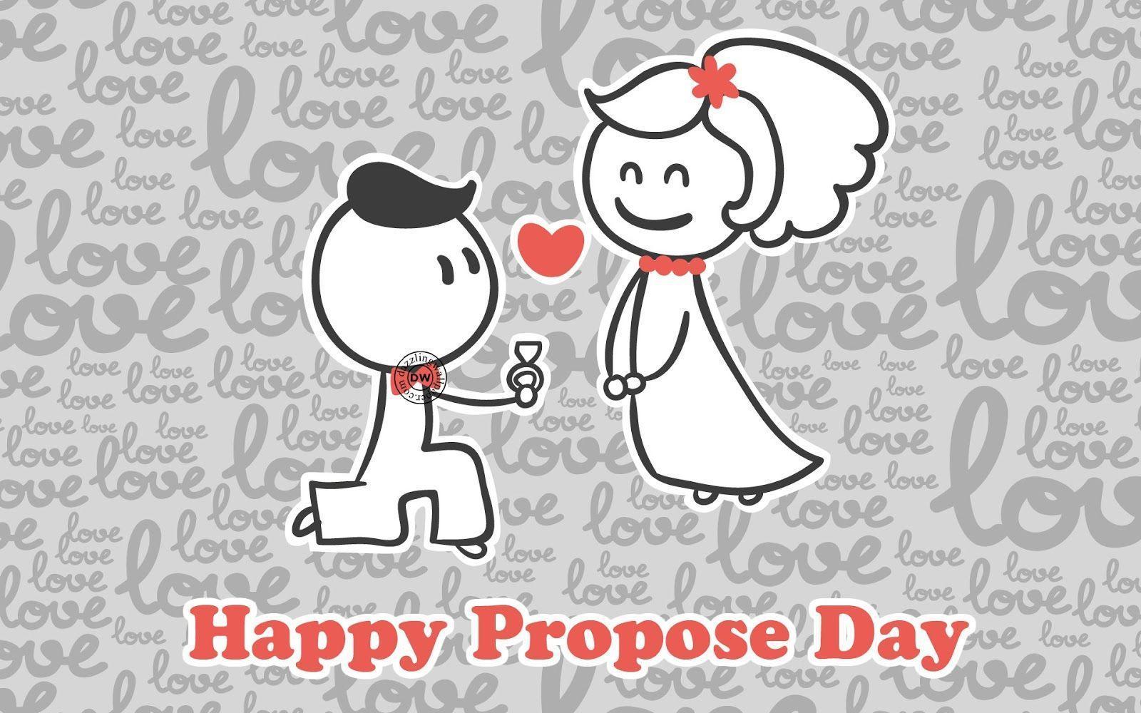 Romantic Happy Propose Day 2017 Image, HD Wallpaper, Picture