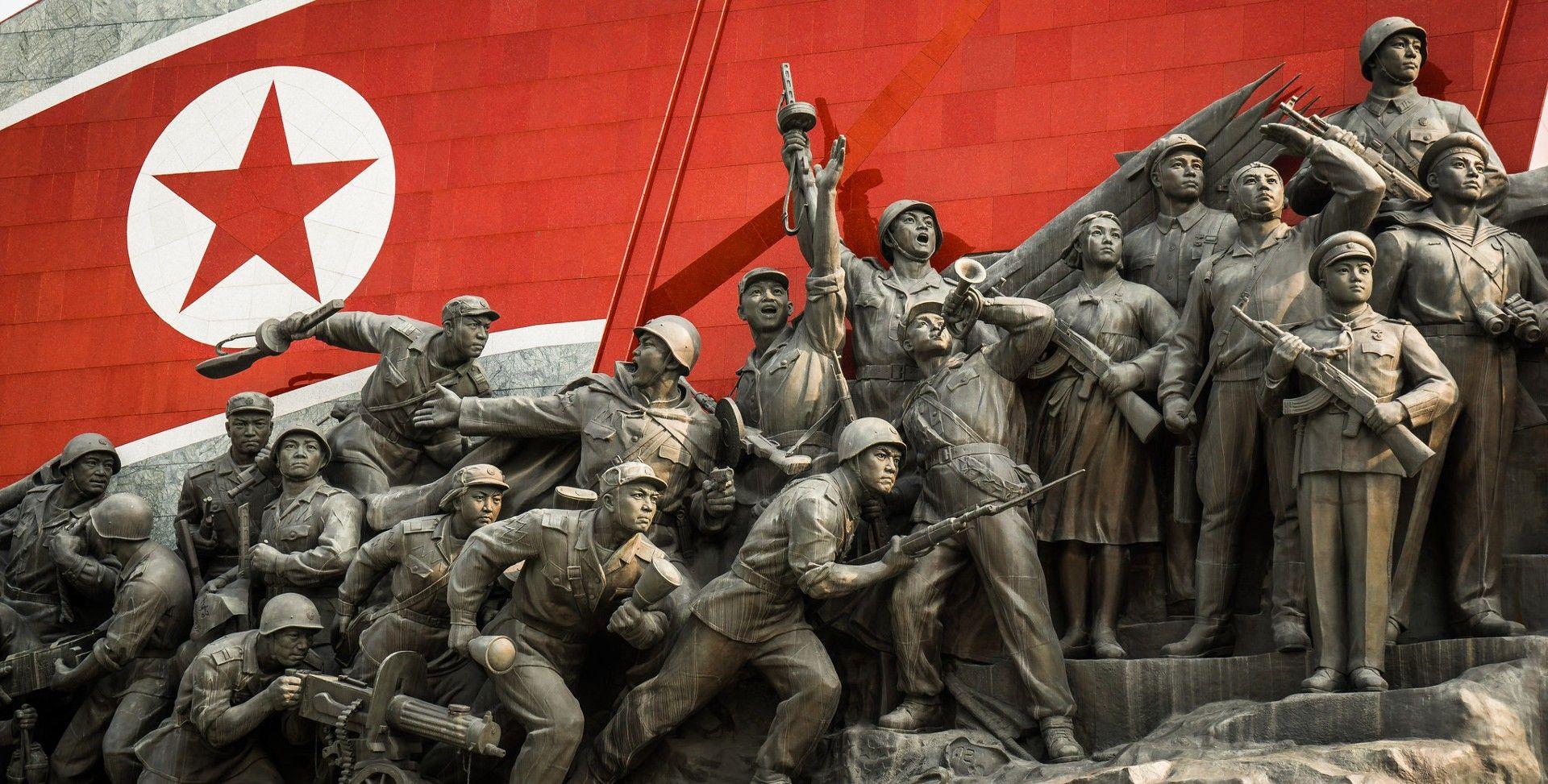 military, Soldier, North Korea, Statue, Monument, Monuments