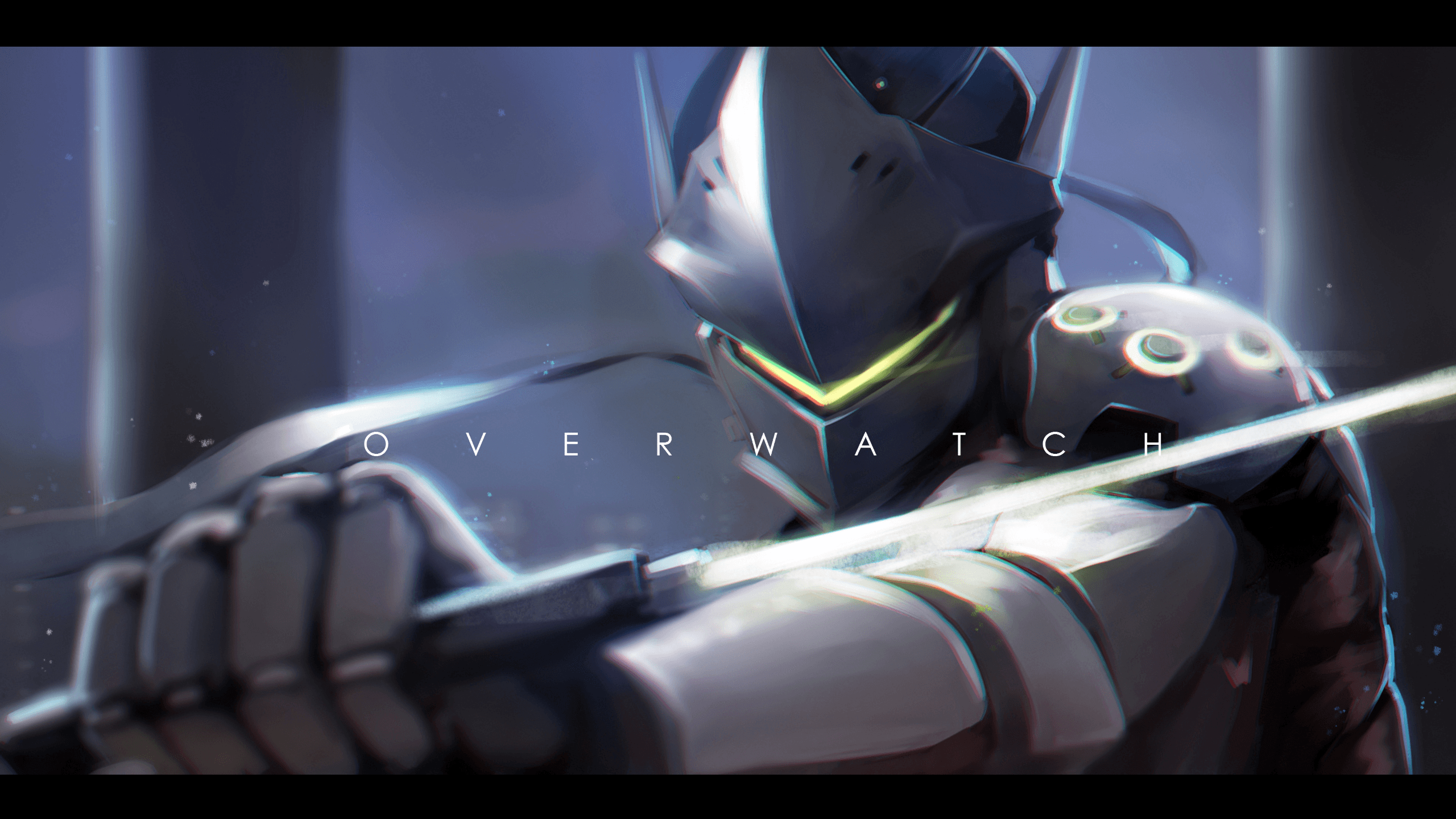 Genji (Overwatch) HD Wallpaper