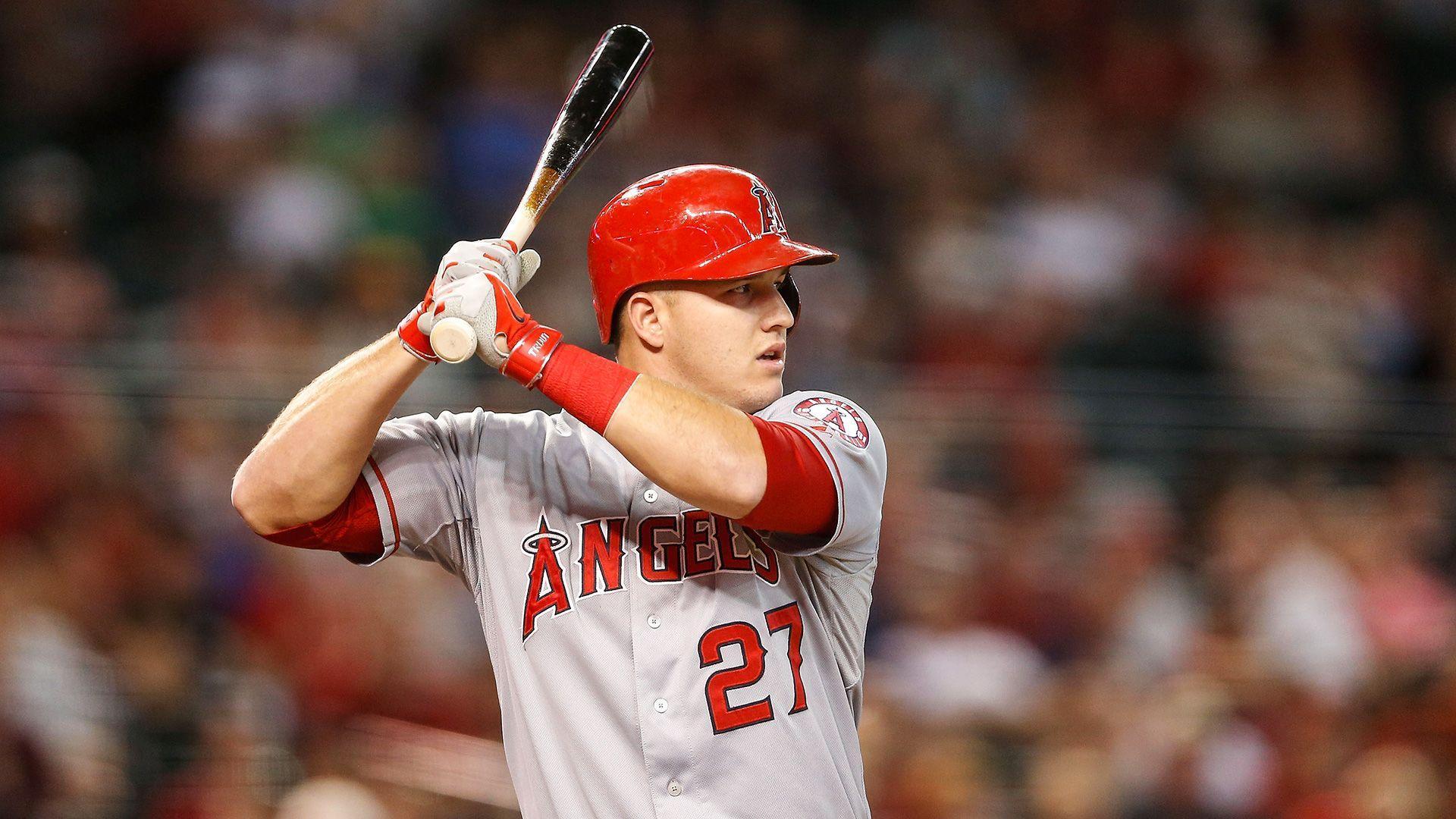 Angels celebrate Mike Trout's engagement by plating 21 vs. Red Sox