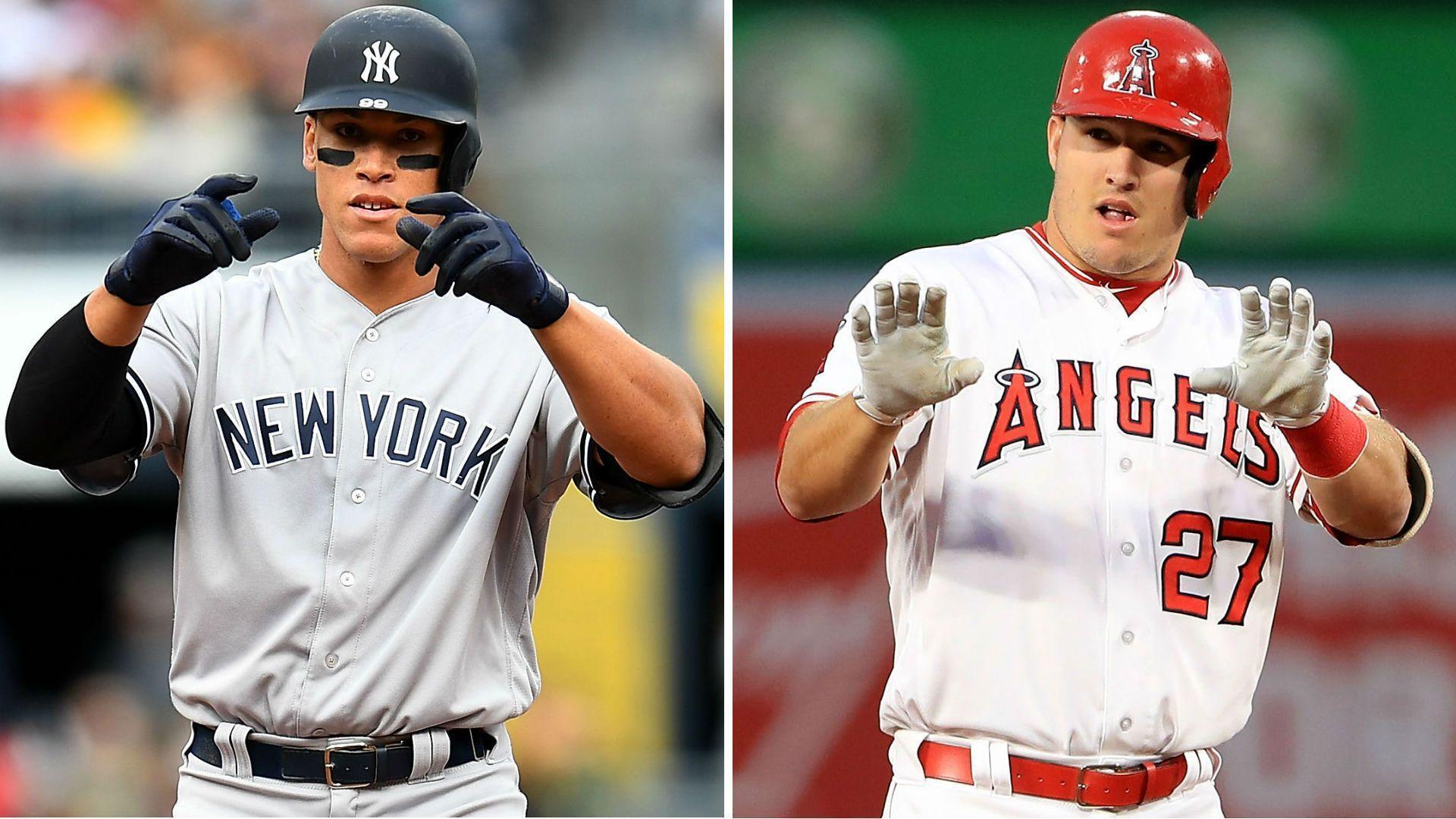 MLB All Star Game Voting: Mike Trout Leads AL, Aaron Judge