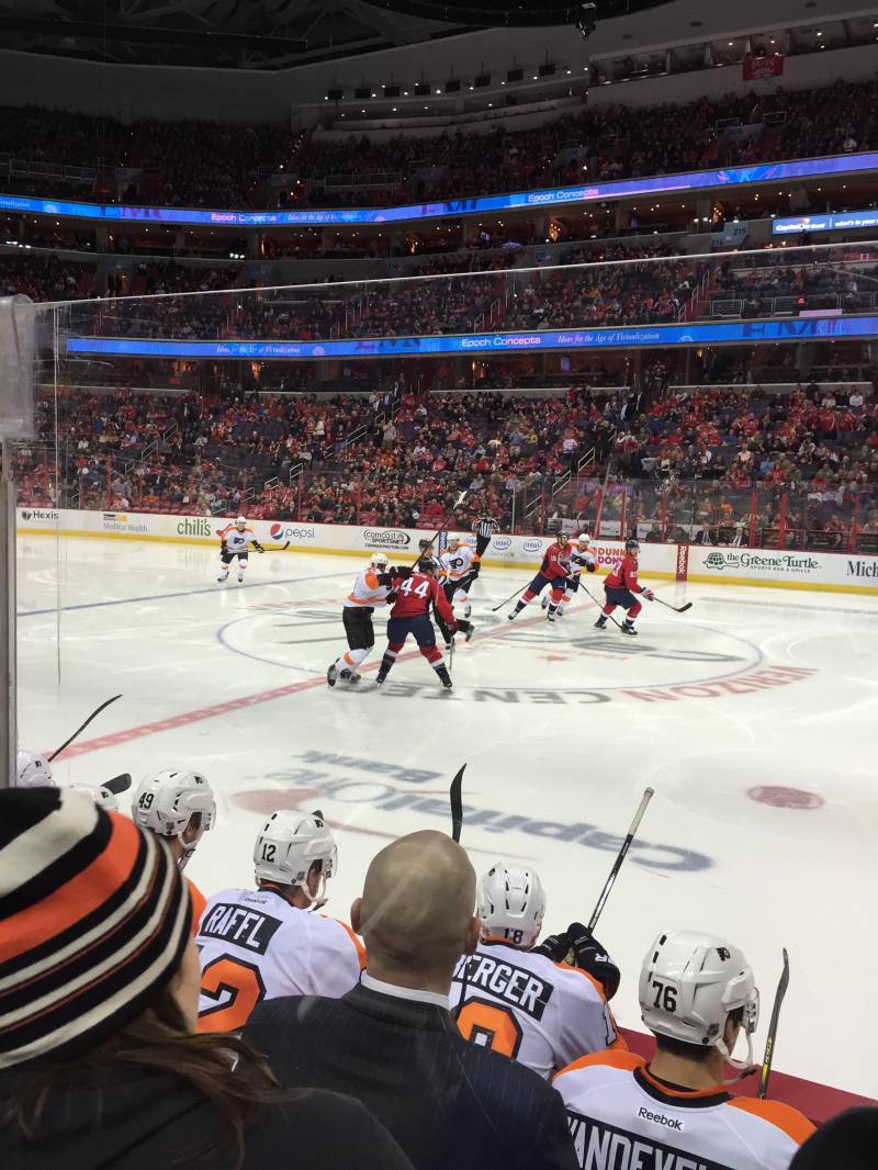 Seat view reviews from Verizon Center, home of Washington Capitals