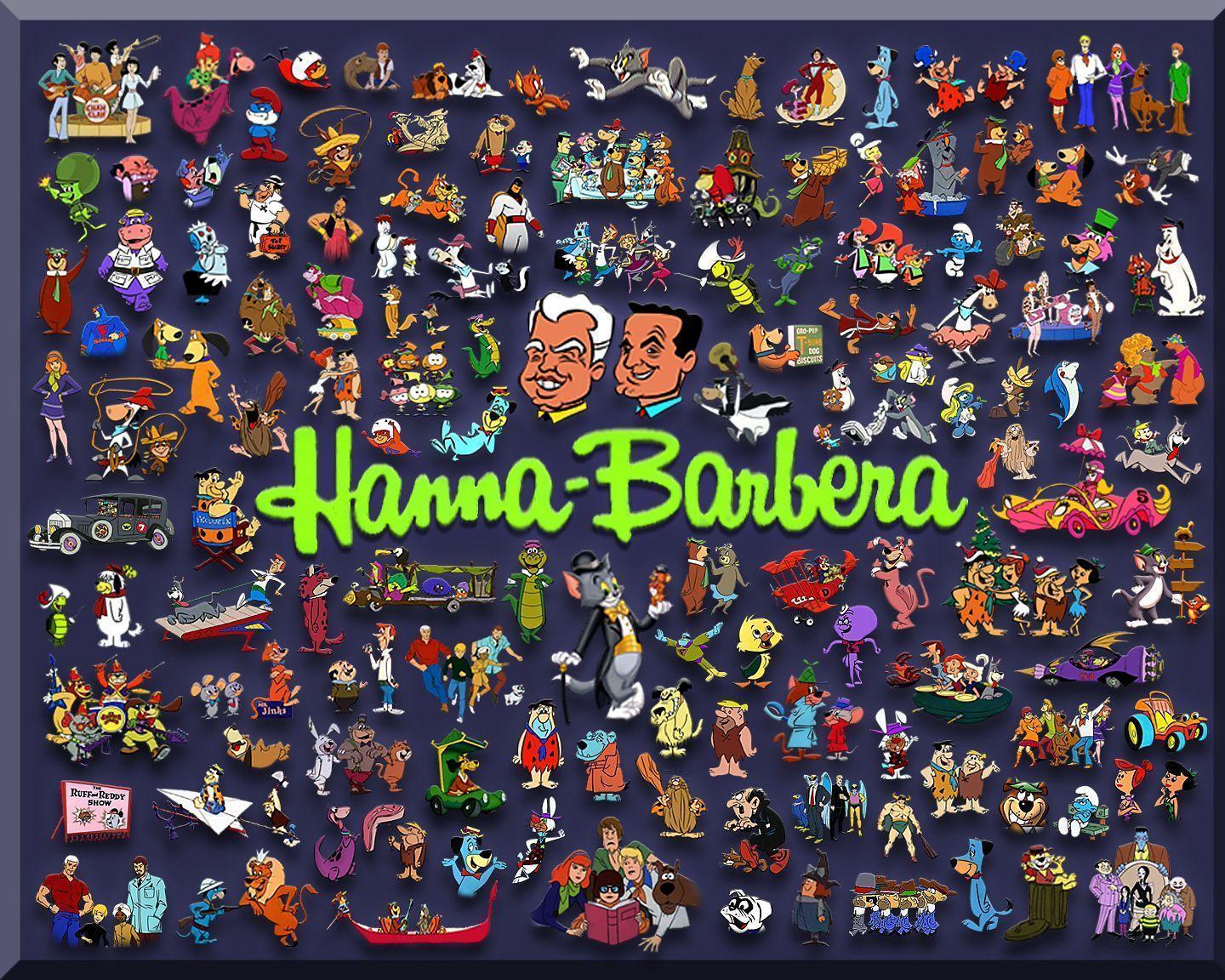 Hanna Barbera Cartoon Collage Barbera Wallpaper. Food
