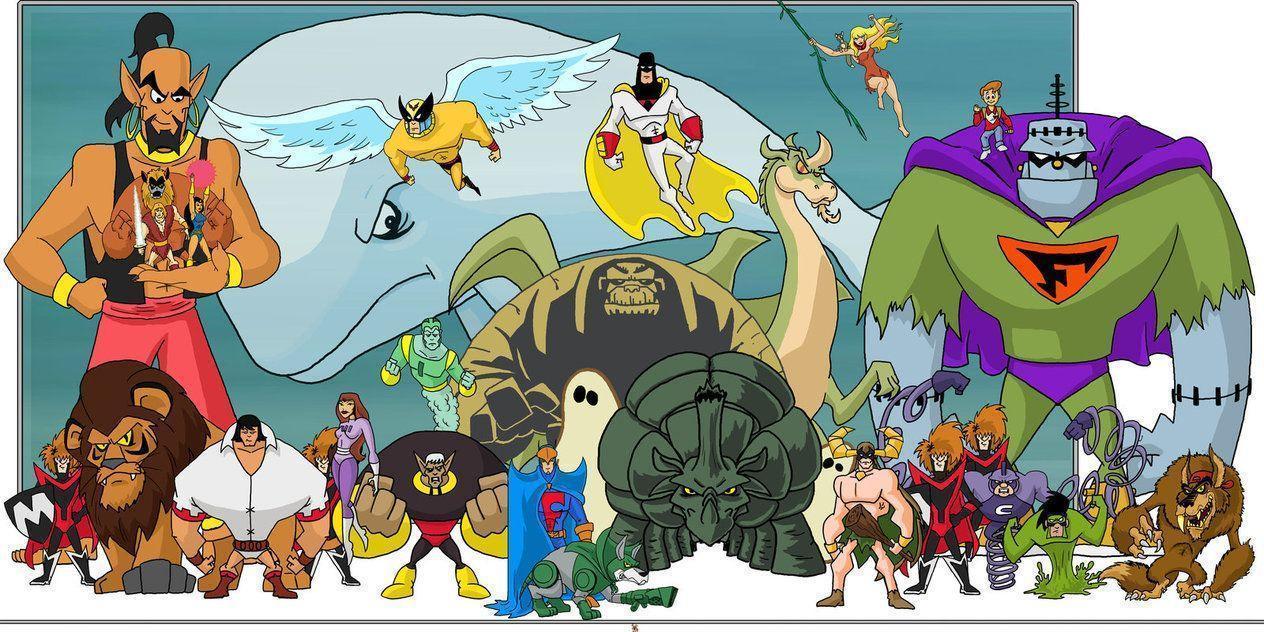 The Herculoids TV Series. Hanna Barbera World of Super TV Heroes