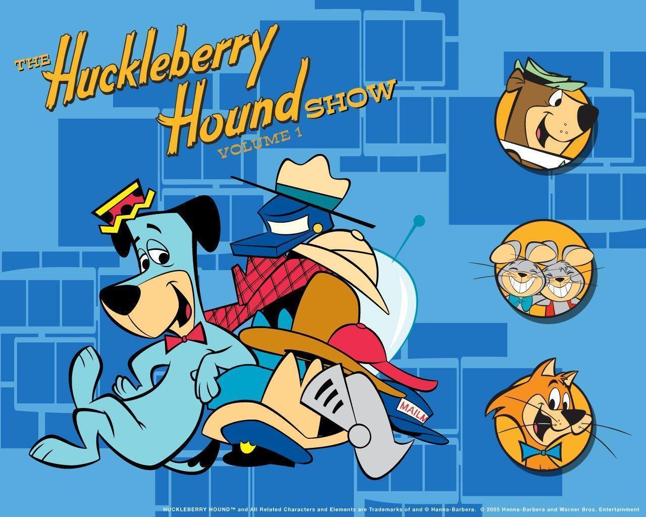 Huckleberry Hound Cartoon Wallpaper