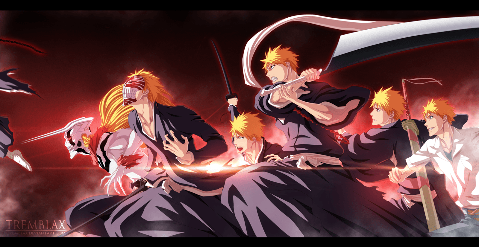 Vasto Lorde, #Kurosaki Ichigo, #Hollow, #Bleach, wallpaper