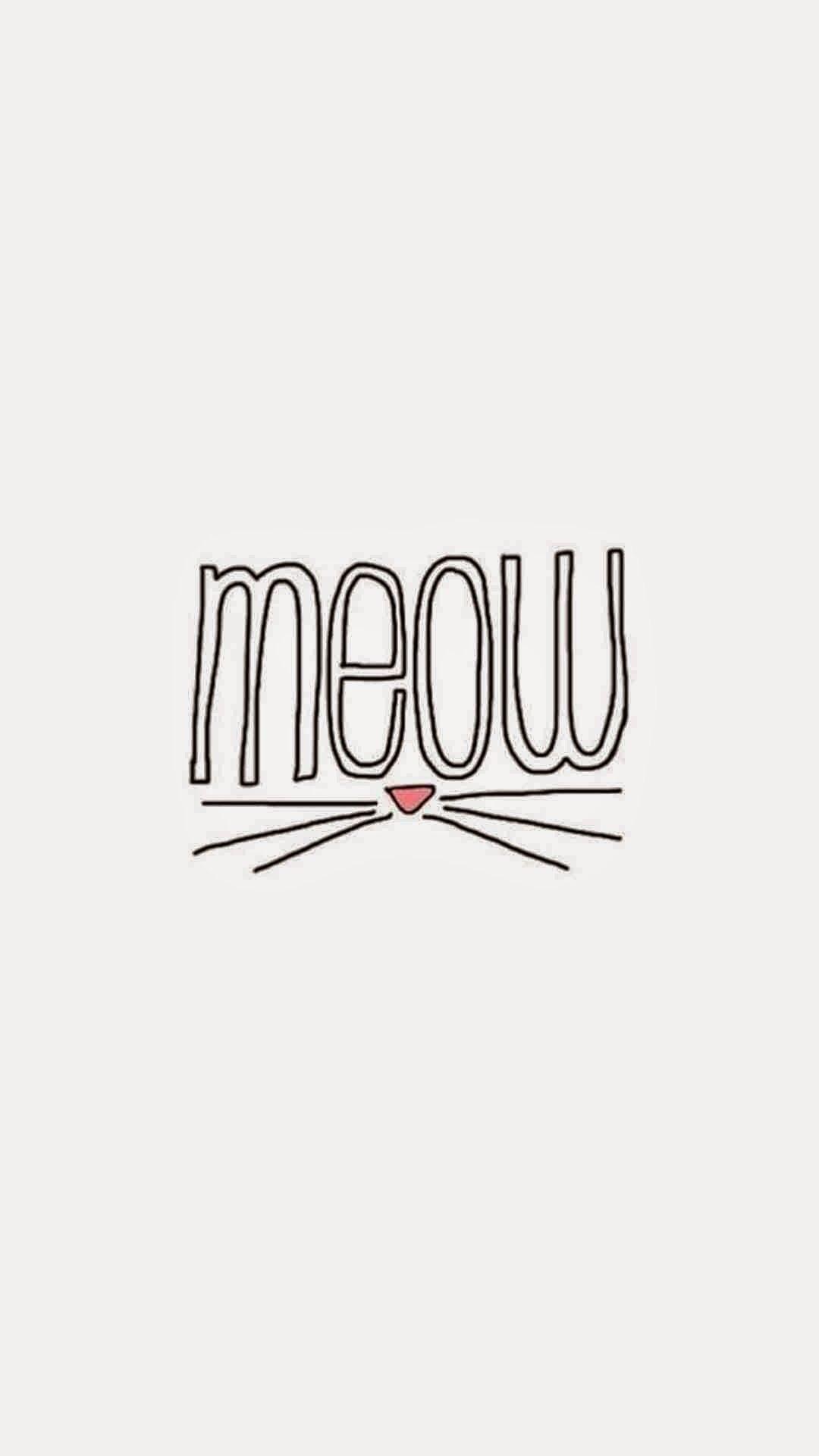 Meow ★ Find more inspirational wallpaper for your #iPhone +