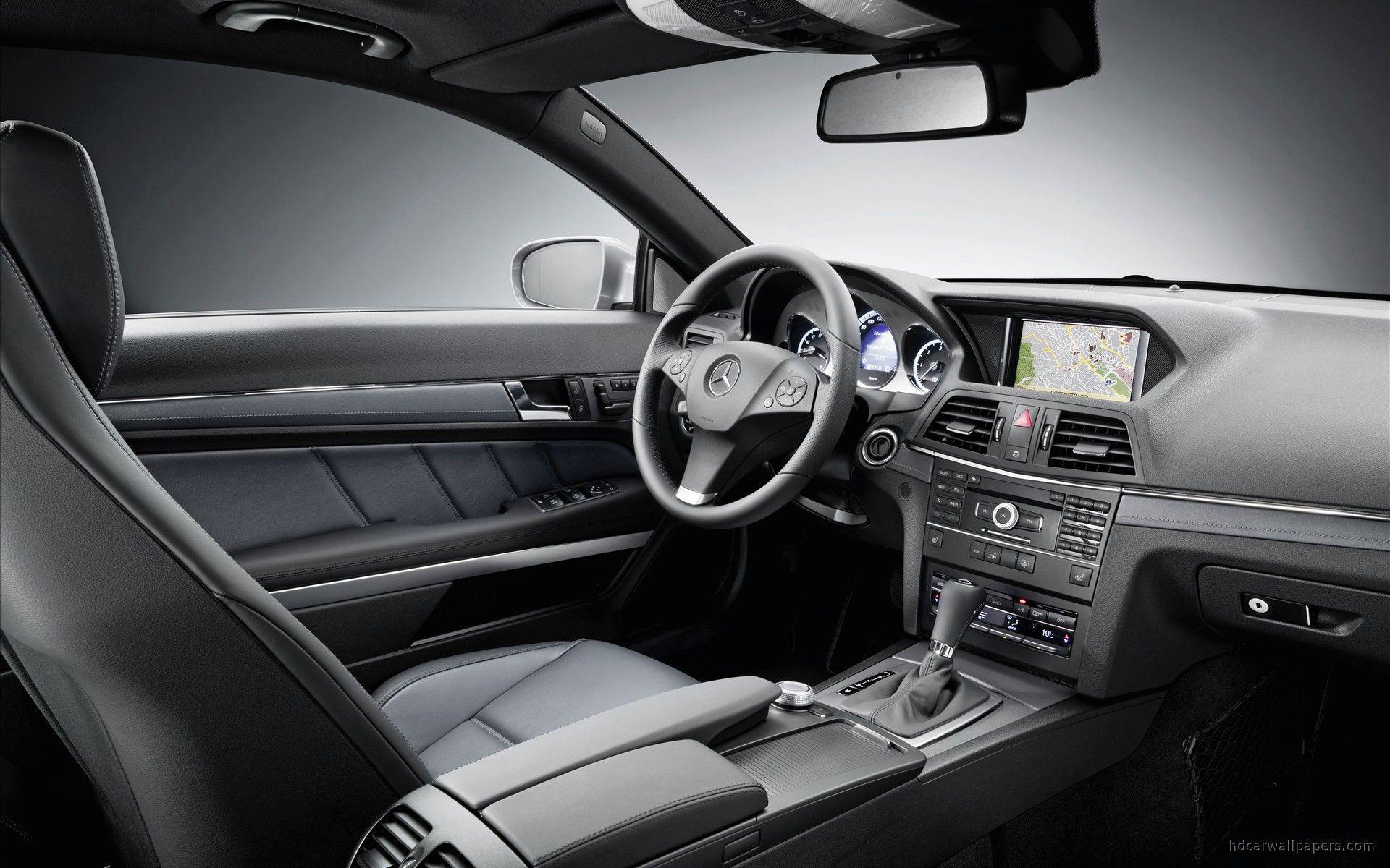 Mercedes E Coupe Interior wallpaper. cARS