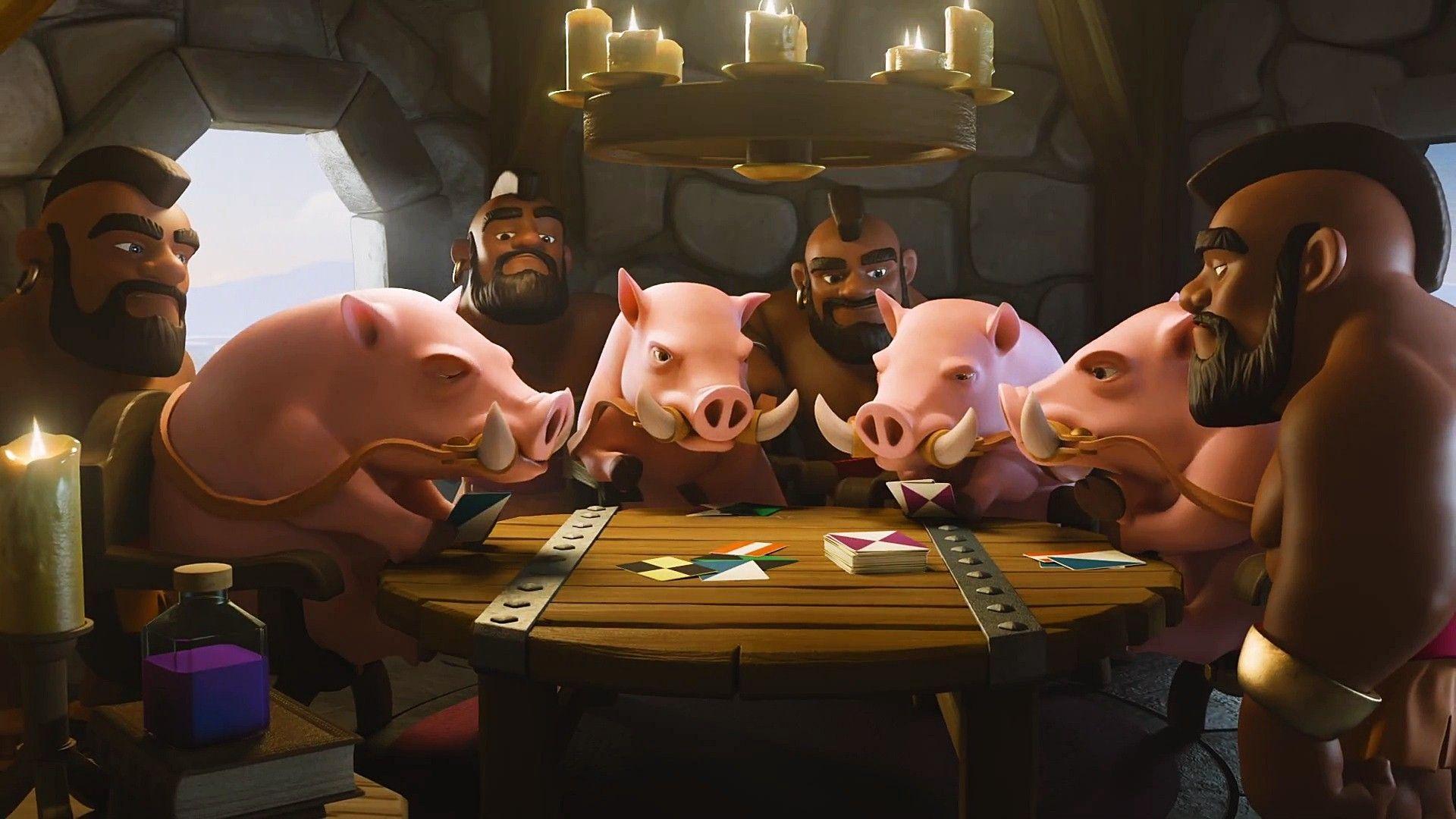 Clash of Clans Ride of The Hog Riders 2016 Wallpapers 00660.