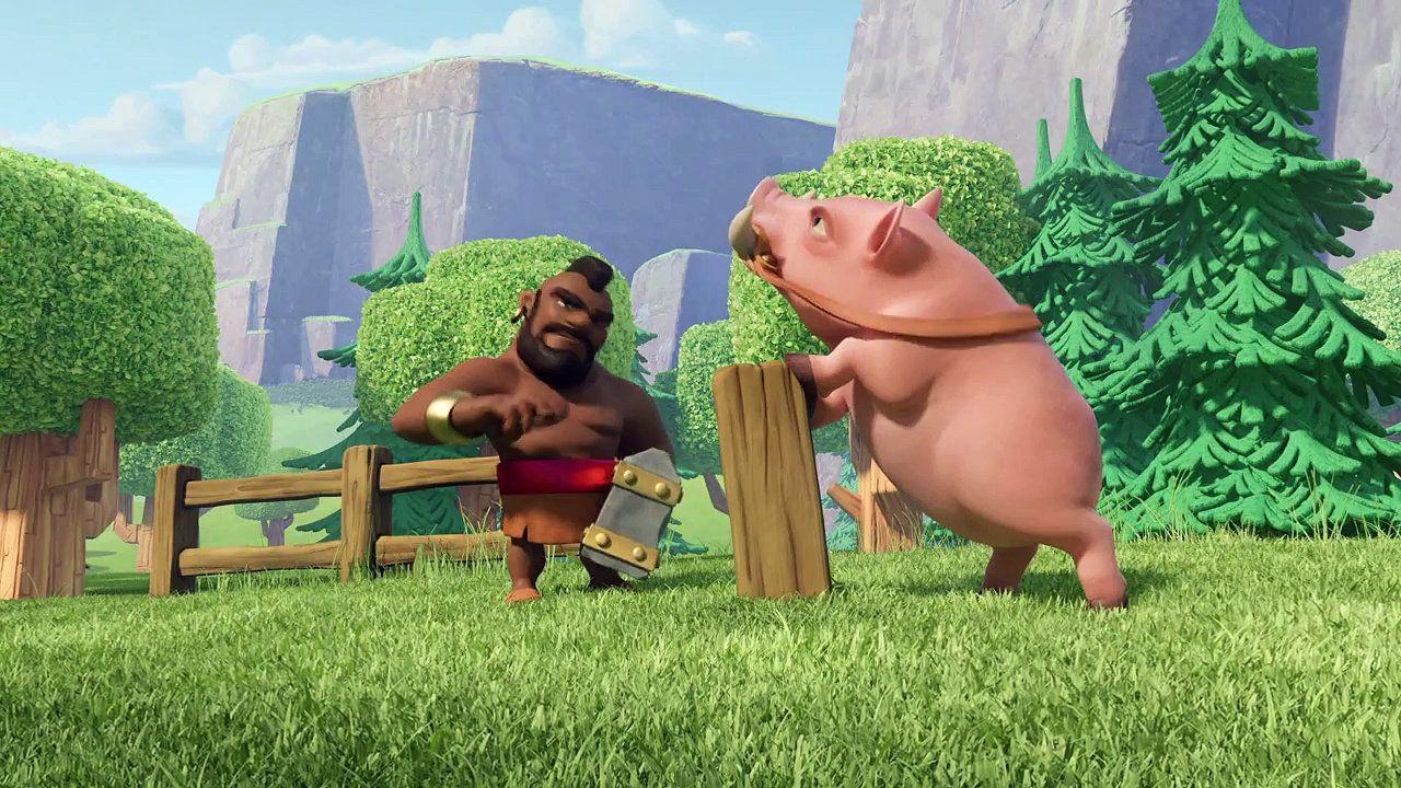 Clash of Clans Hog Rider HQ Wallpapers.