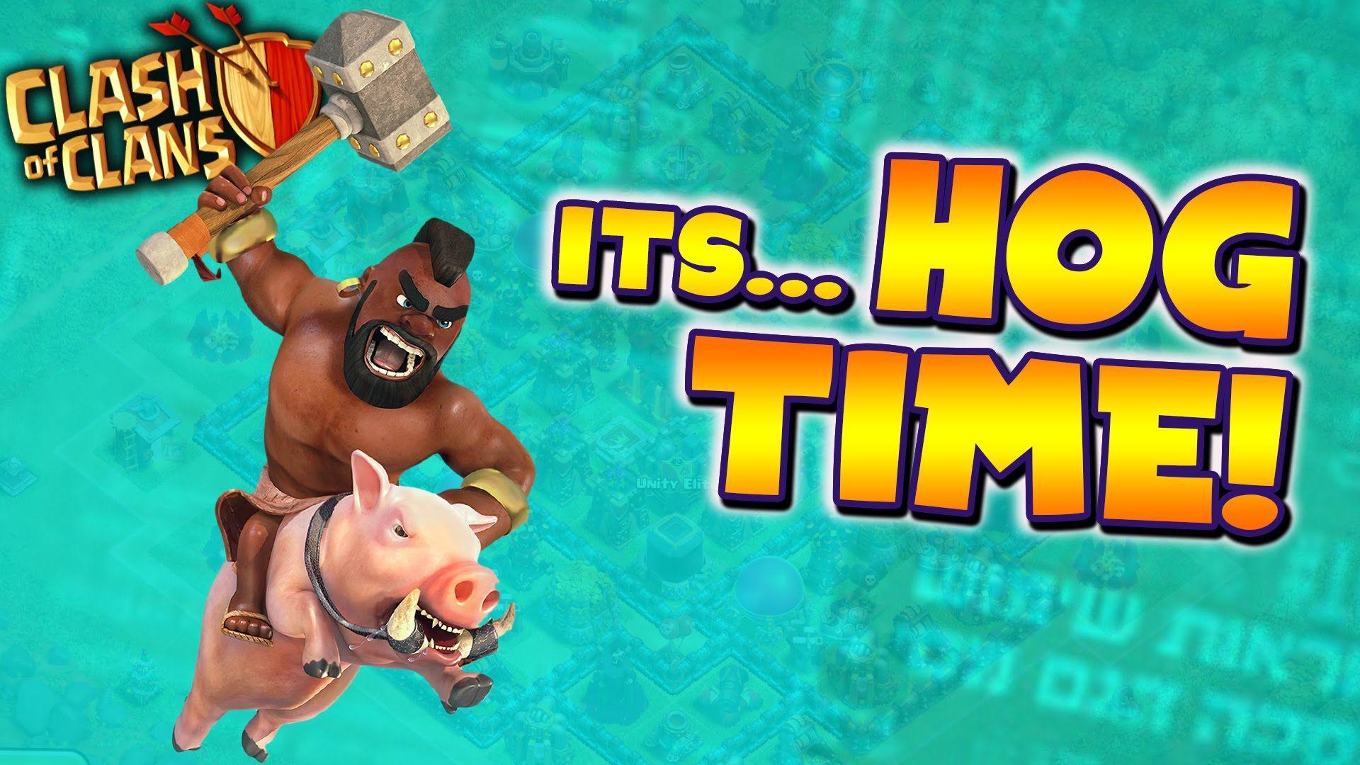 Clash of Clans: Hog Riders Maxed? Lets WAR!. Hogs, Balloons