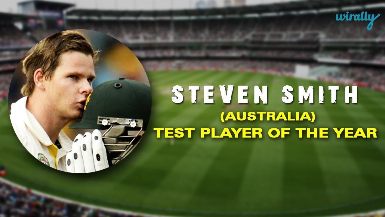 Steve Smith declared the Cricketer of the Year