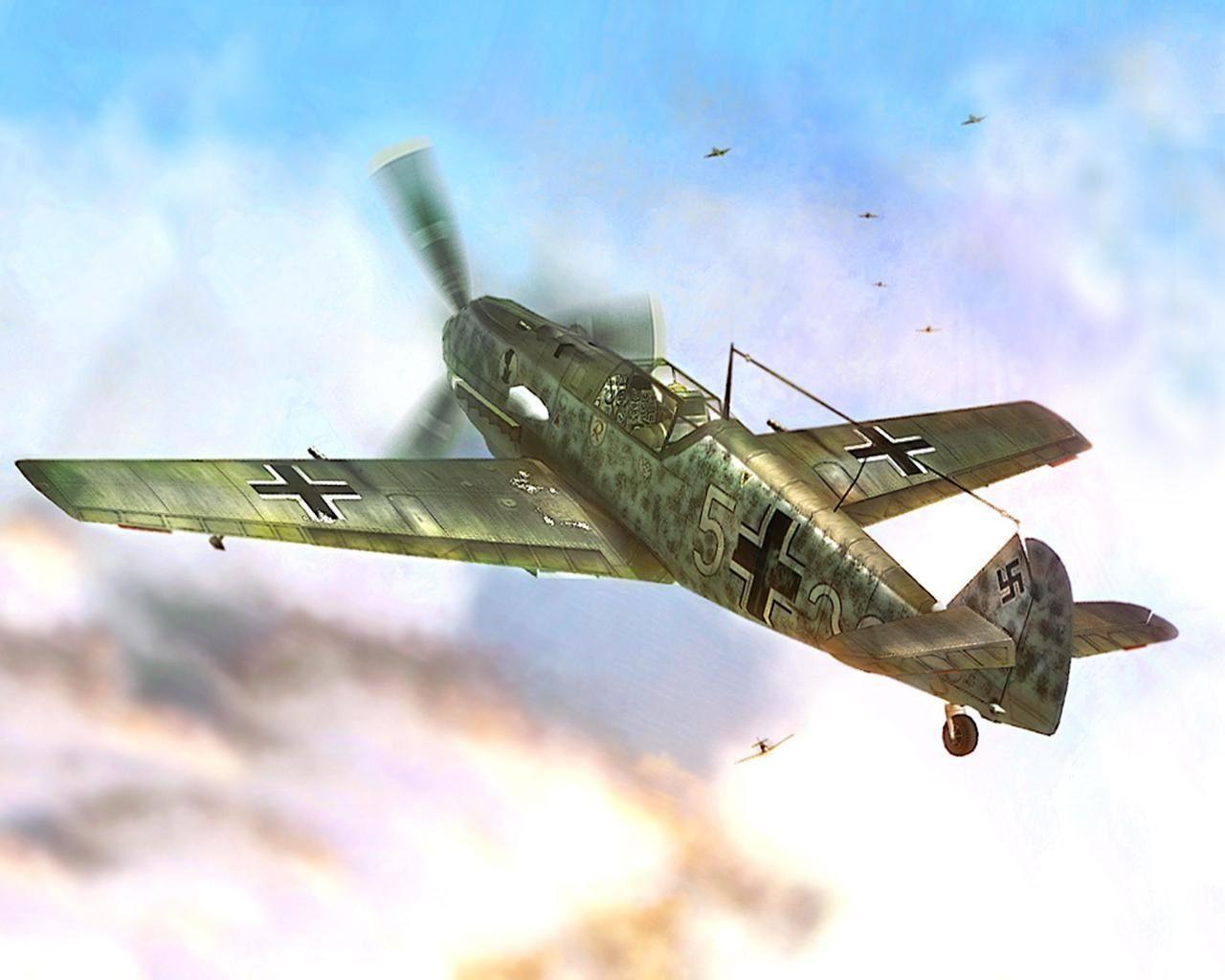 messerschmitt bf 109 wallpaper and background