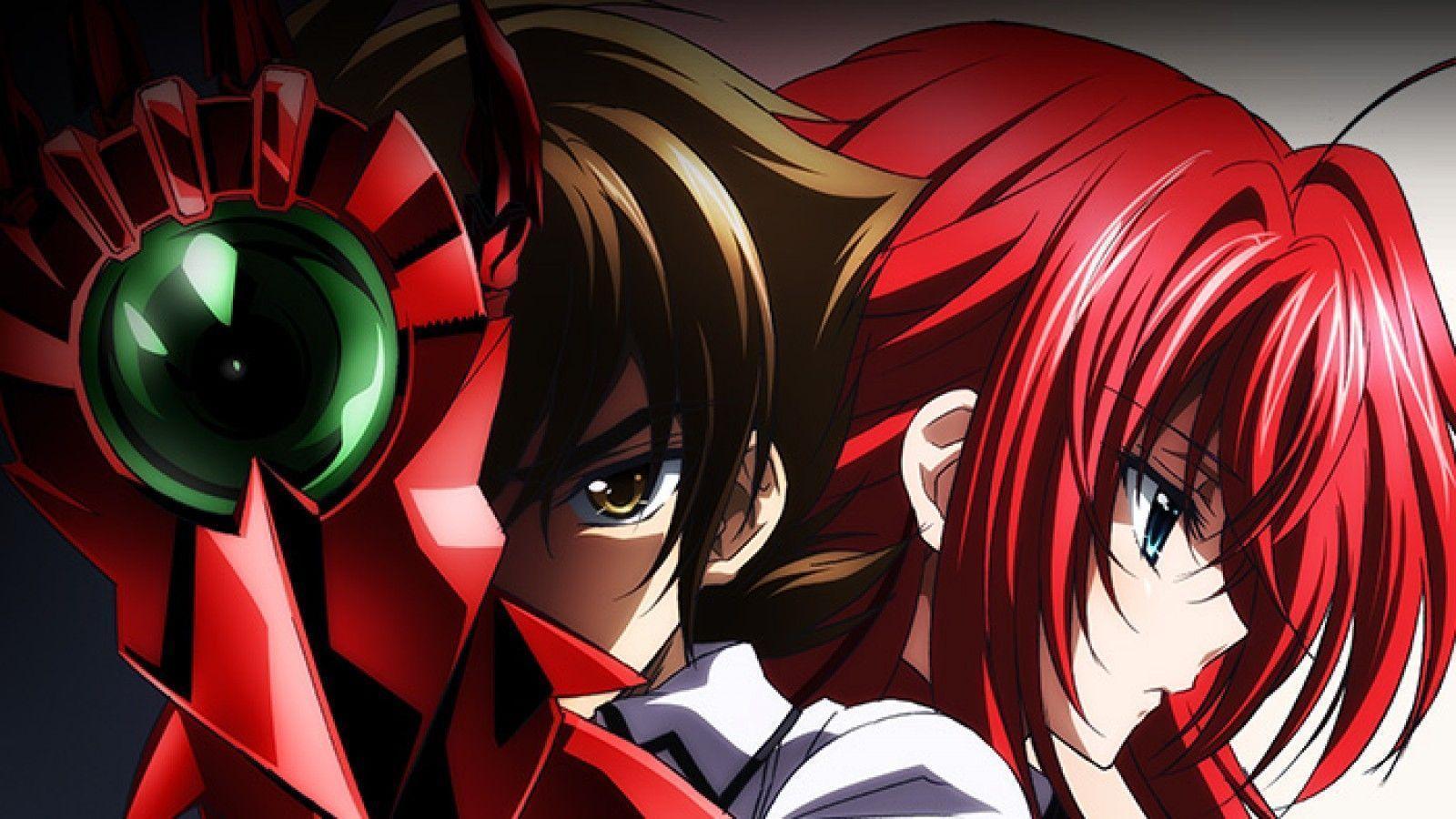 Download Rias Gremory, the alluring High School DxD character Wallpaper