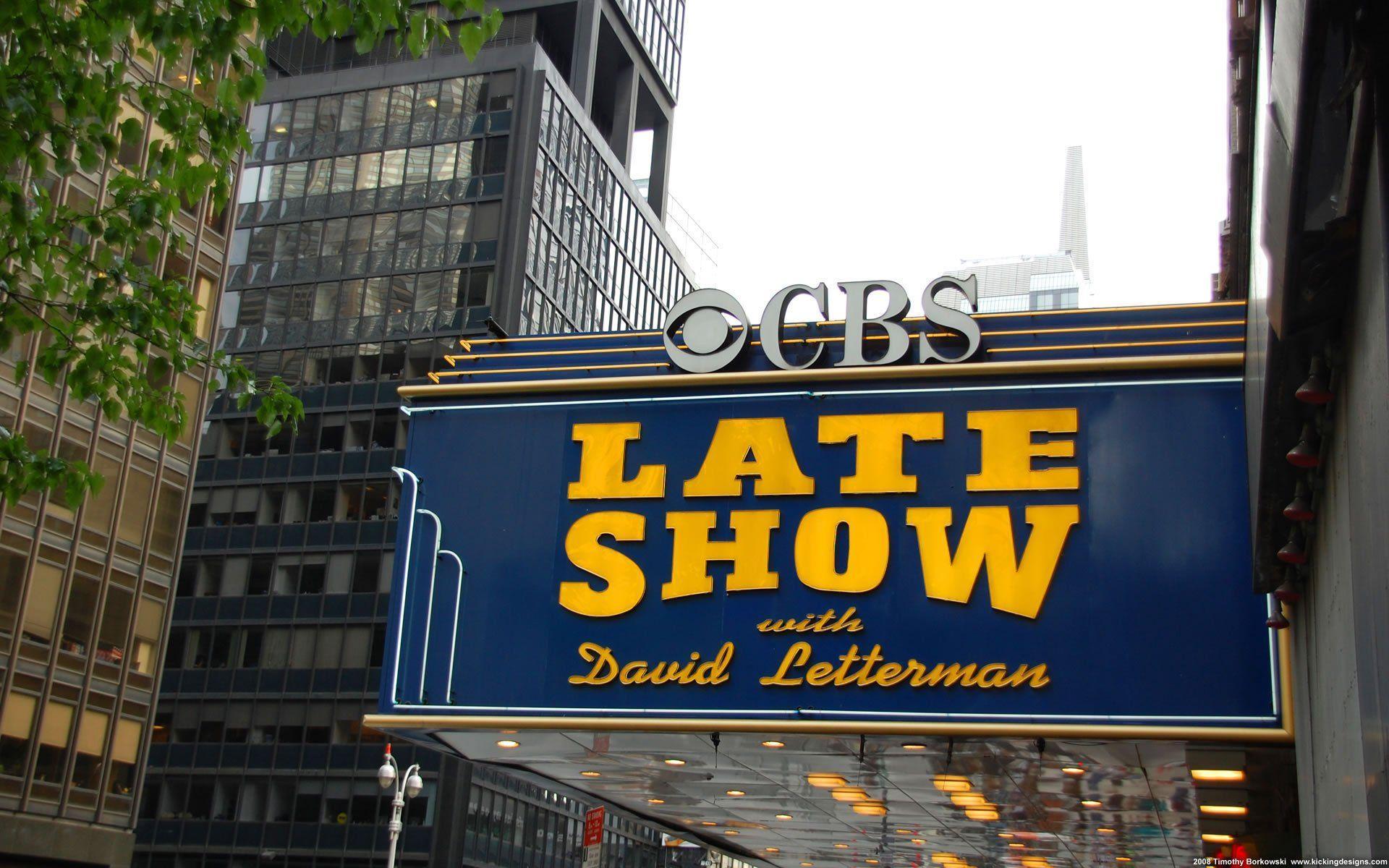 David Letterman Show Wallpaper