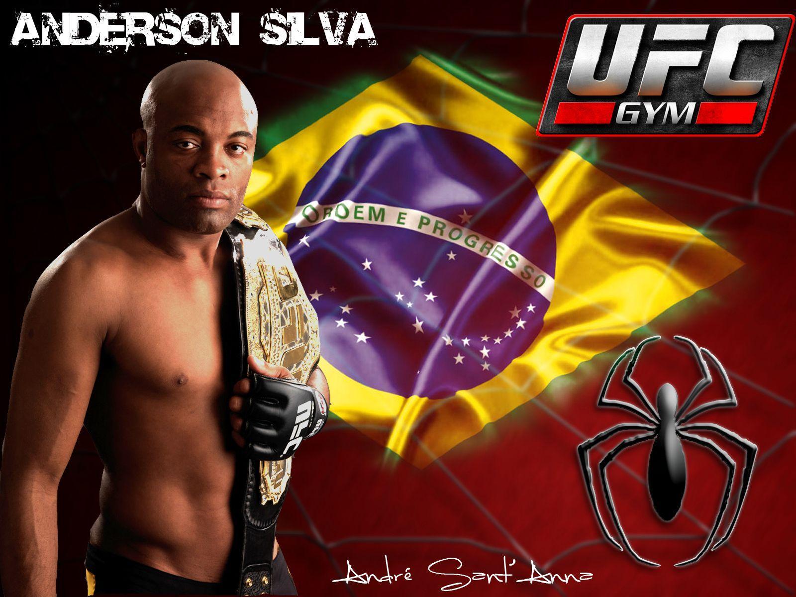 All Sports Superstars: Anderson Silva HD Wallpaper 2012