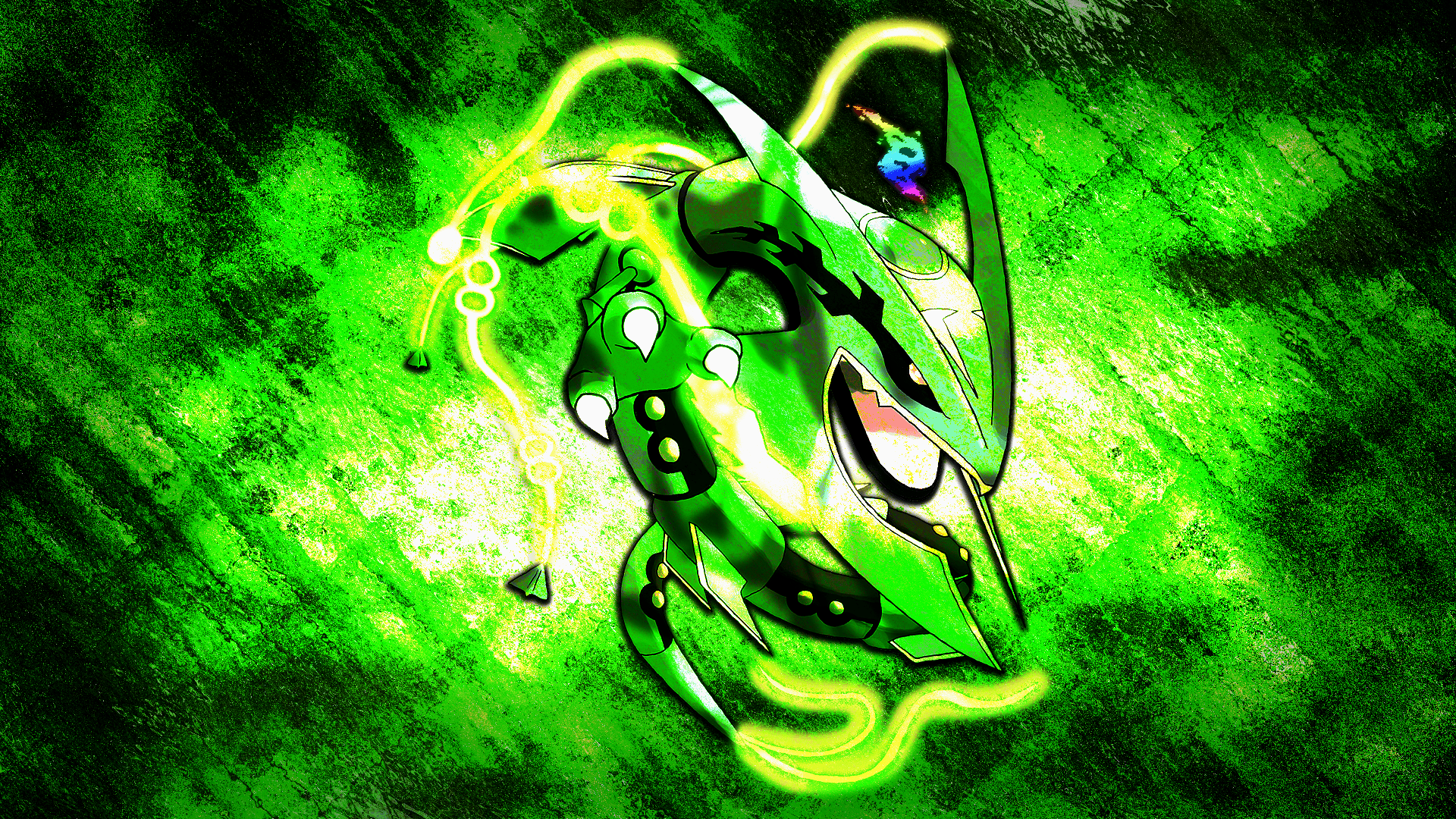 Mega Rayquaza HD Wallpaper