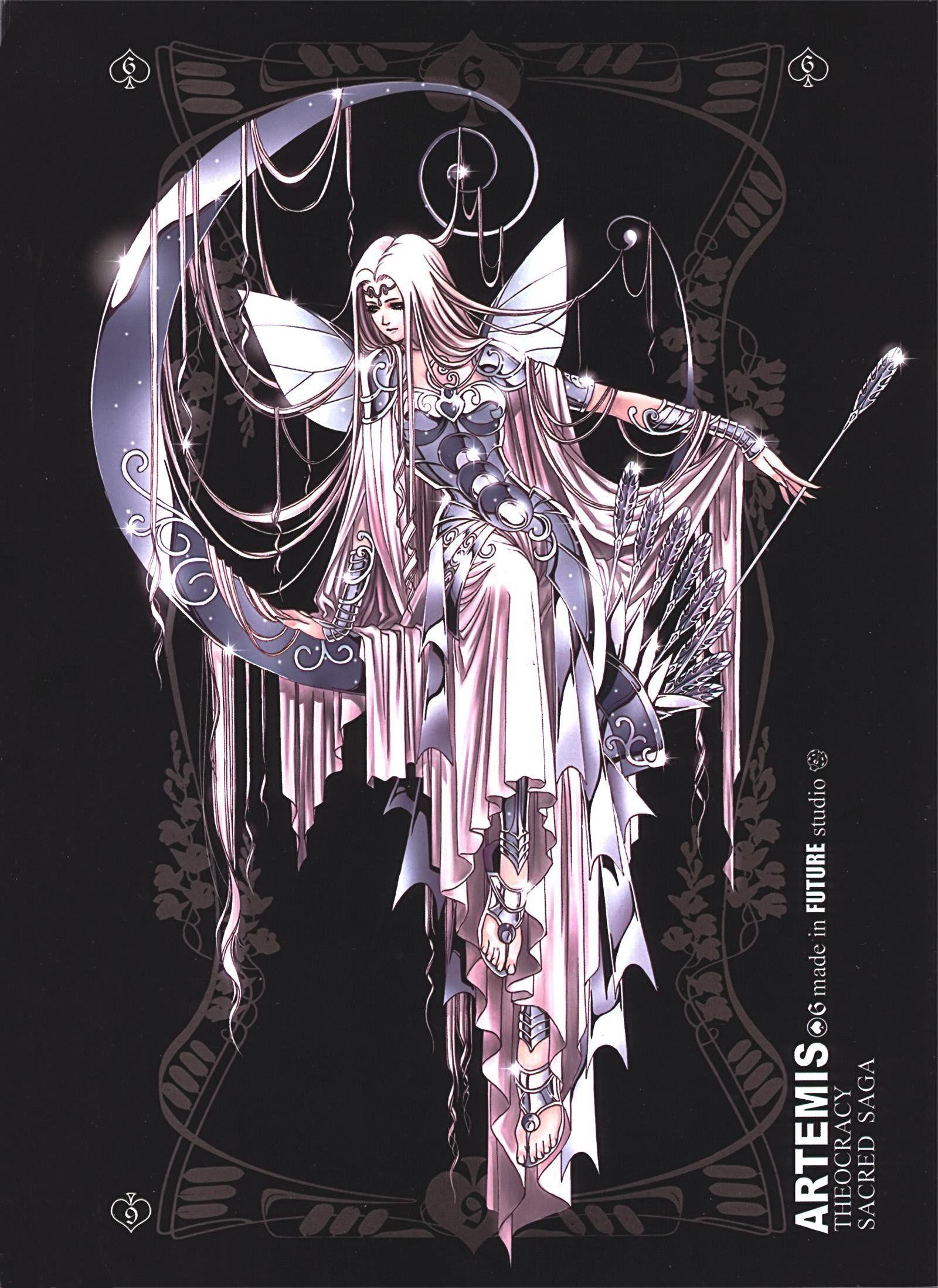 Saint Seiya anime anime girls Artemis wallpaperx2196