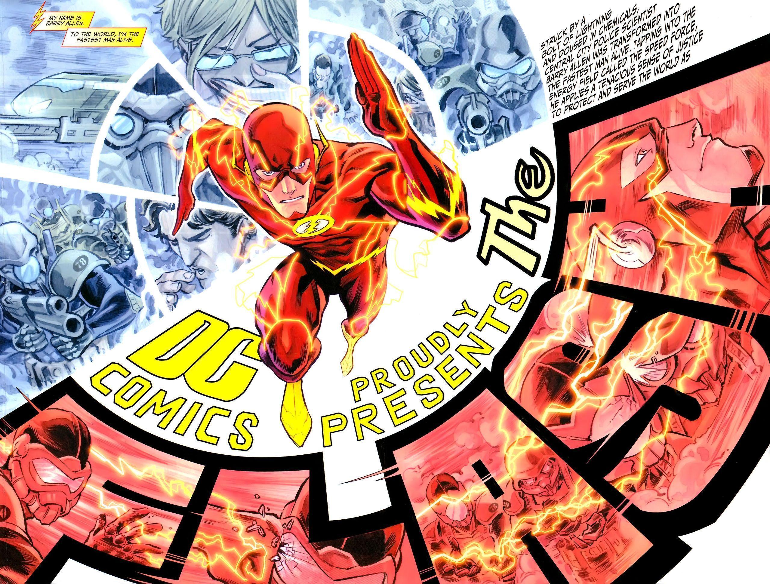 The Flash, DC Comics, Superhero, Francis Manapul Wallpaper HD