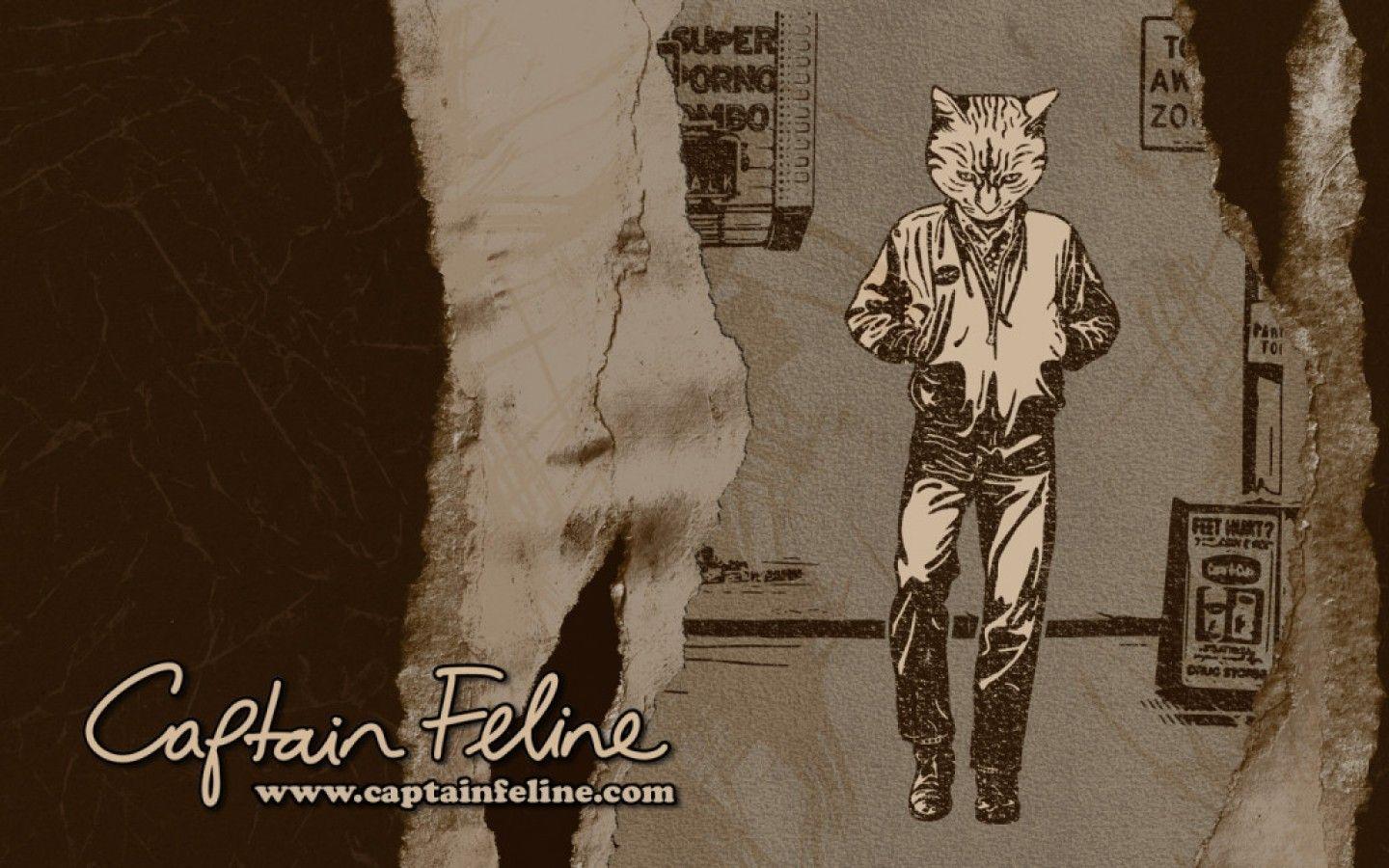 Travis Desktop And IPhone Wallpaper. Captain Feline T Shirts