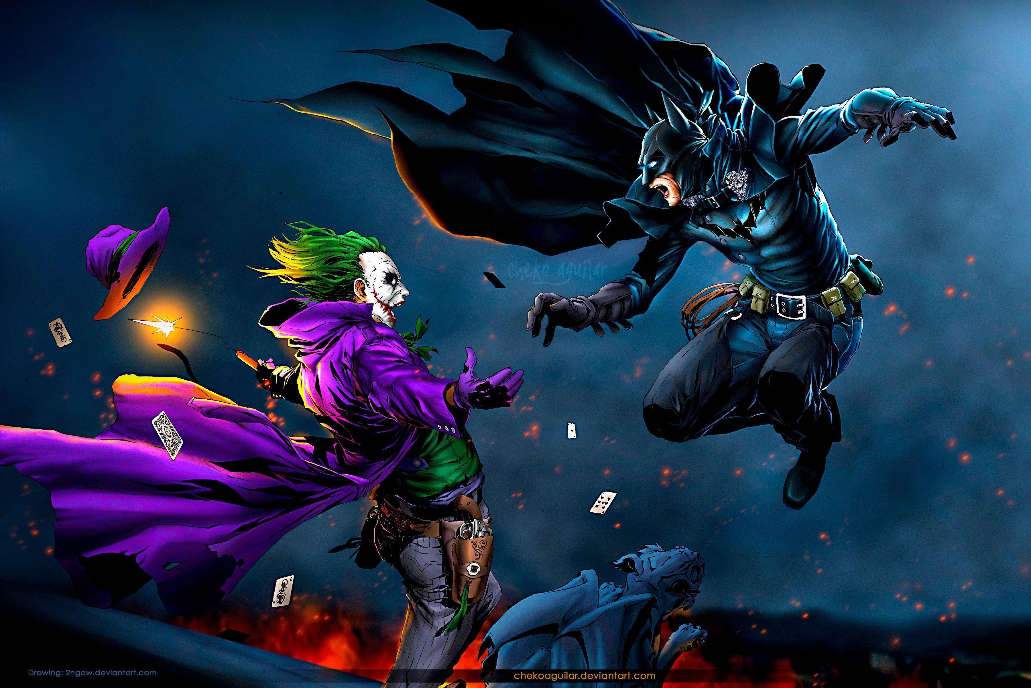 Batman vs Joker Wallpaper