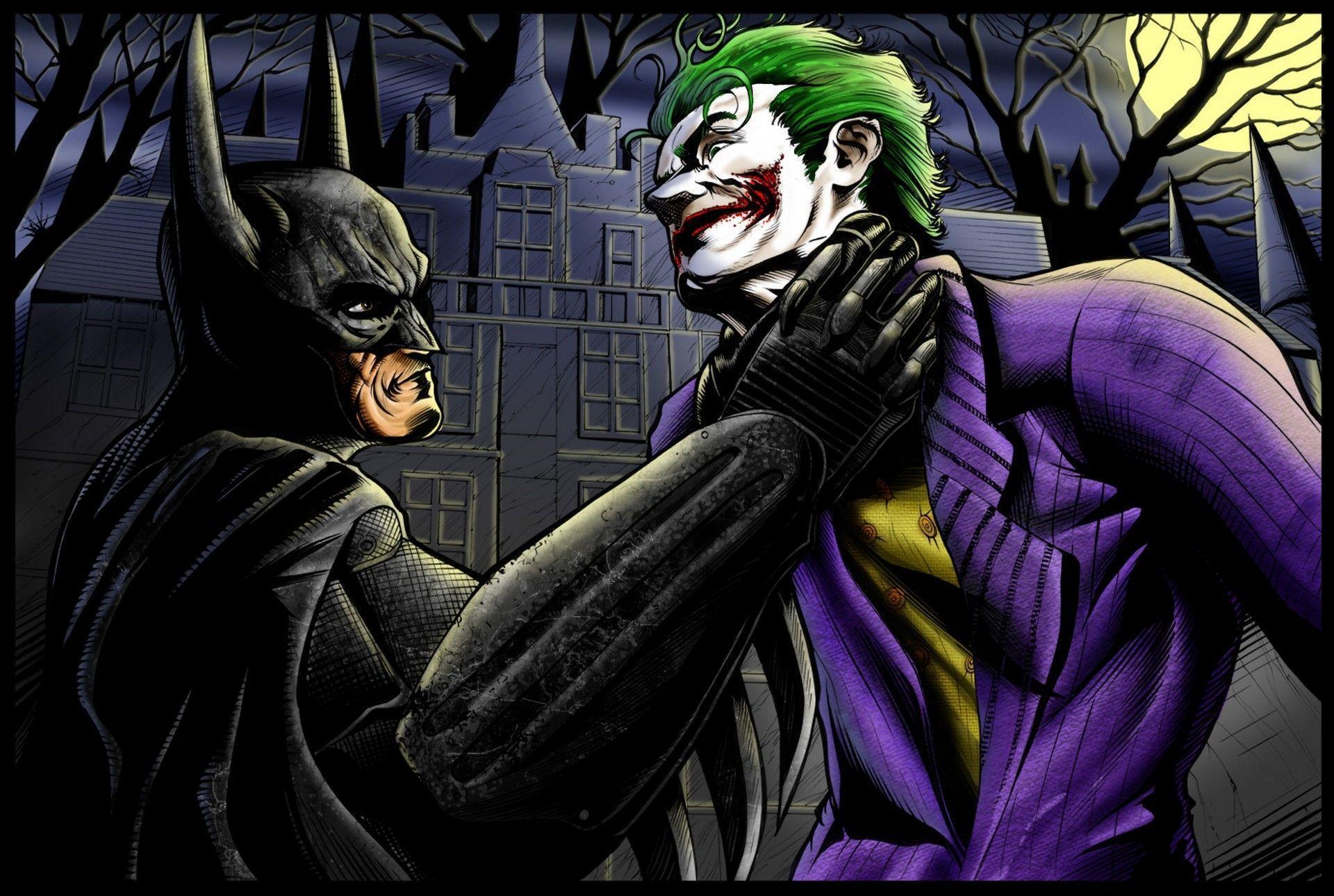 Download Wallpaper Batman arkham asylum, Batman, Joker HD Background