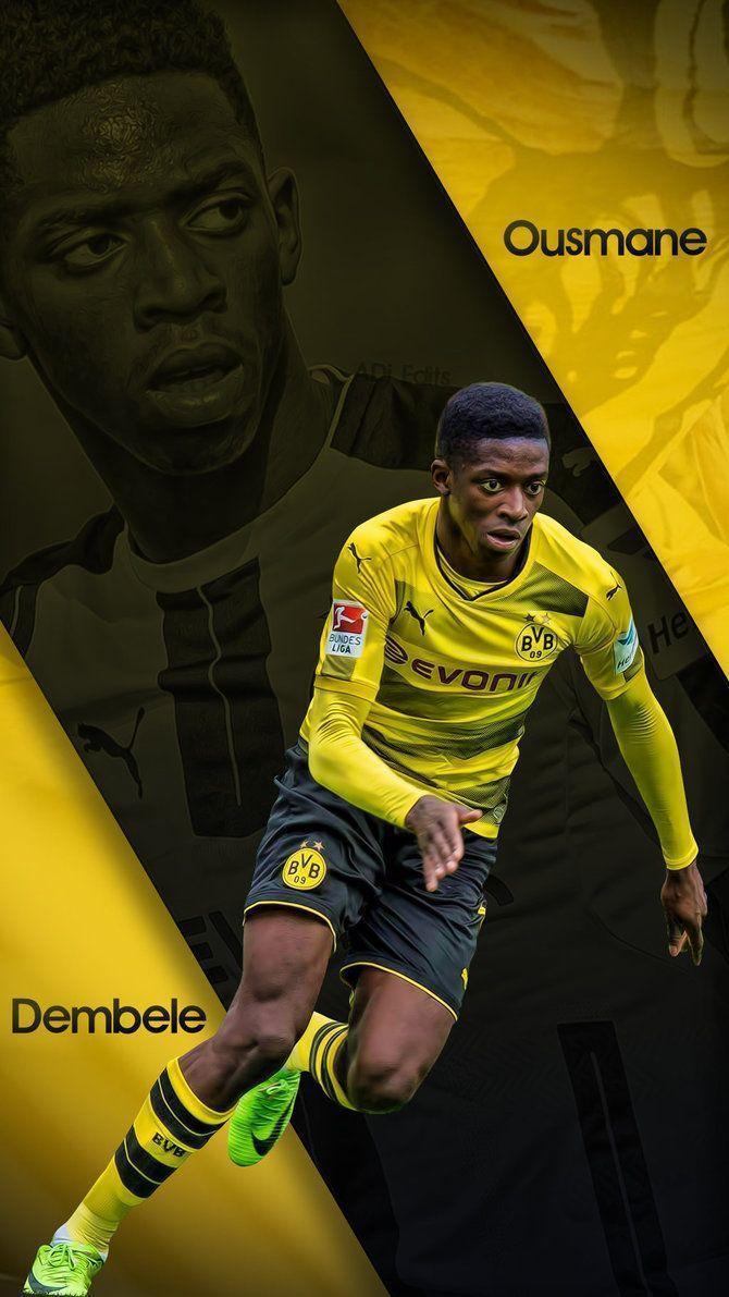 Ousmane Dembele BvB Lockscreen Wallpaper HD By Adi 149