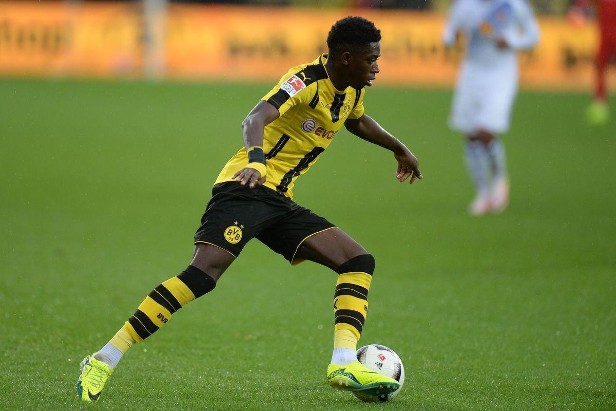 Ousmane Dembele gives Dortmund Pokal lead with stunning goal