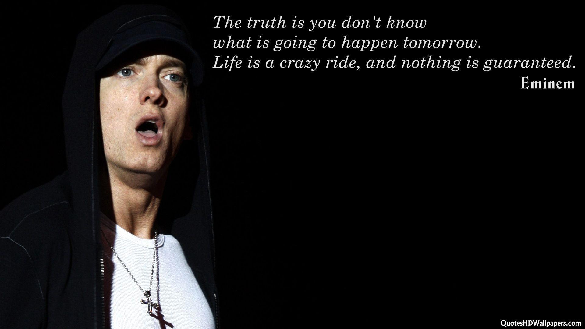 Eminem Quotes Wallpapers Wallpaper Cave