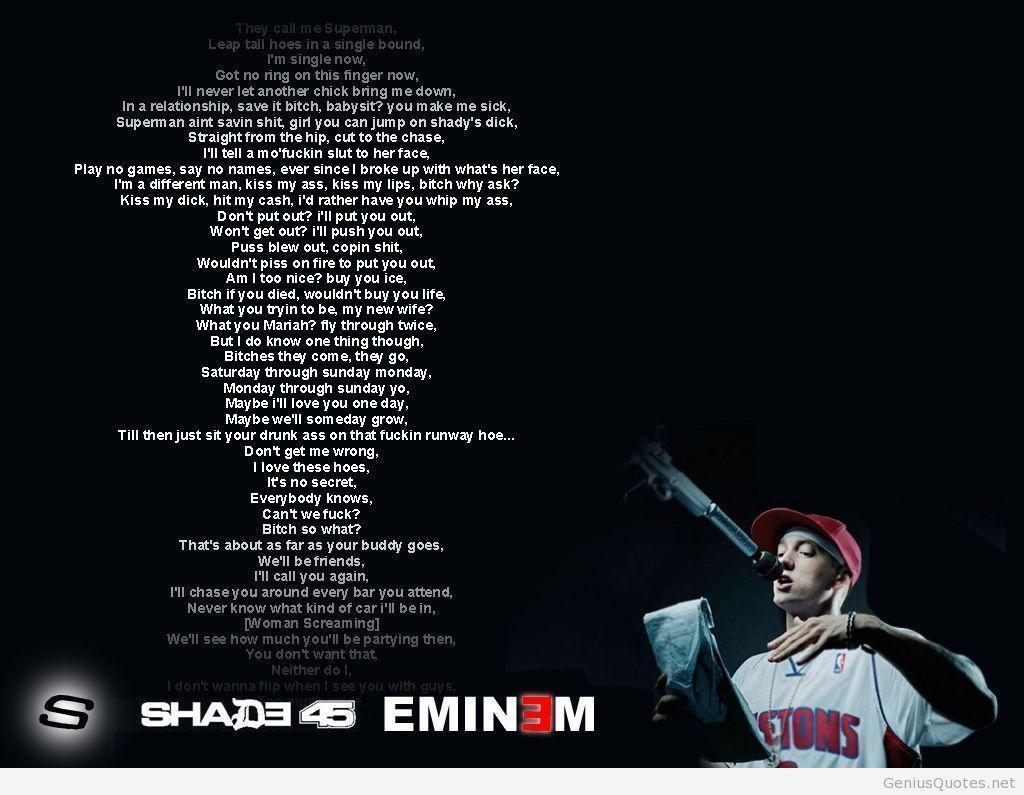 Eminem quotes with image and tumblr eminem quotes