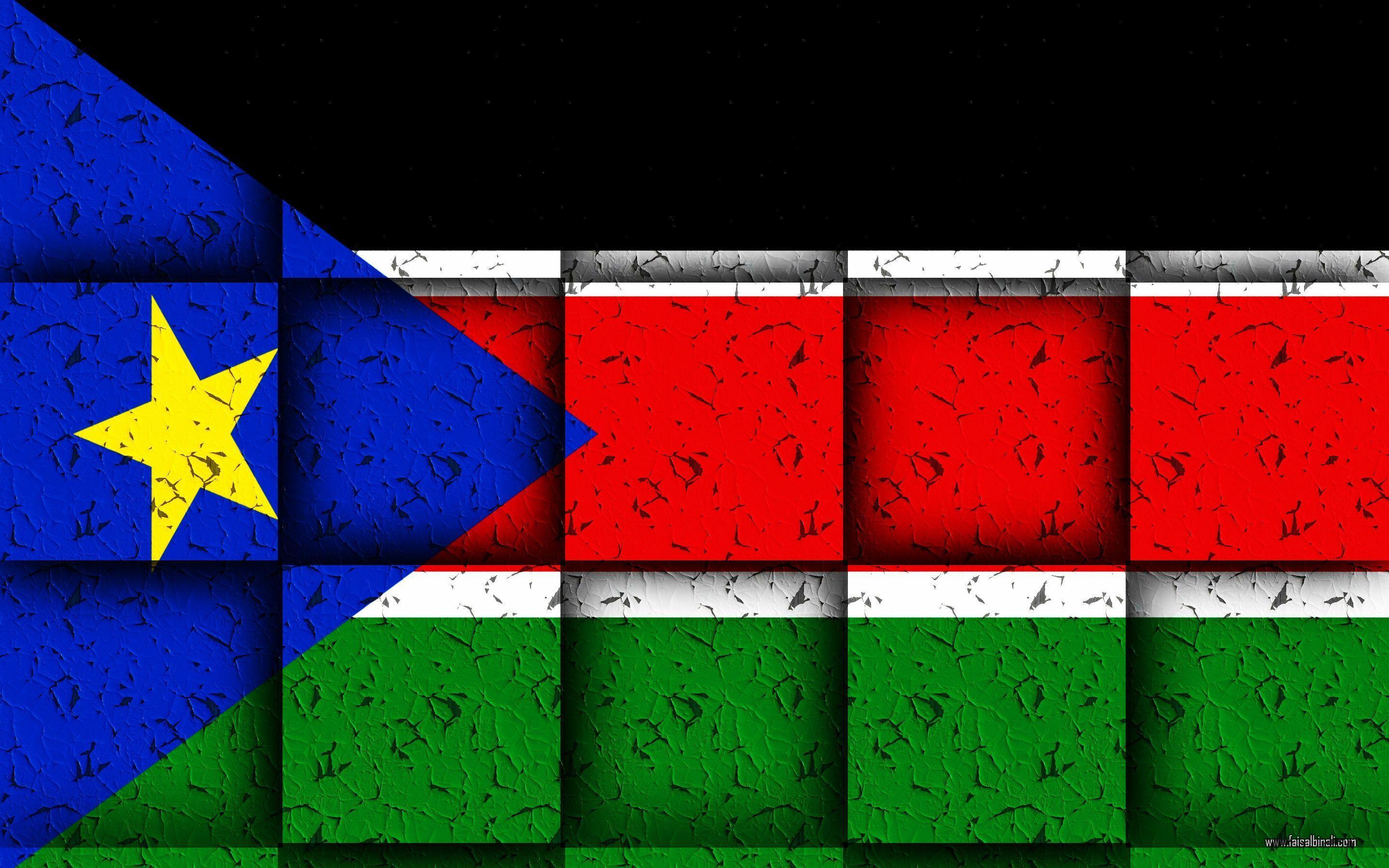 South Sudan Flag. South Sudan. Sudan flag, HD